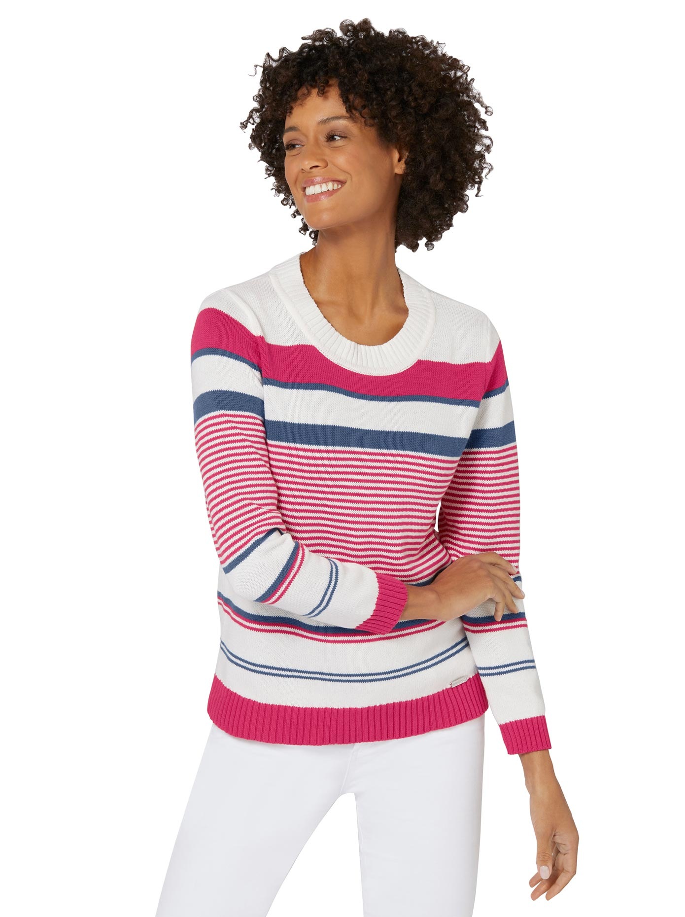 Casual Looks Streifenpullover »Pullover« kaufen