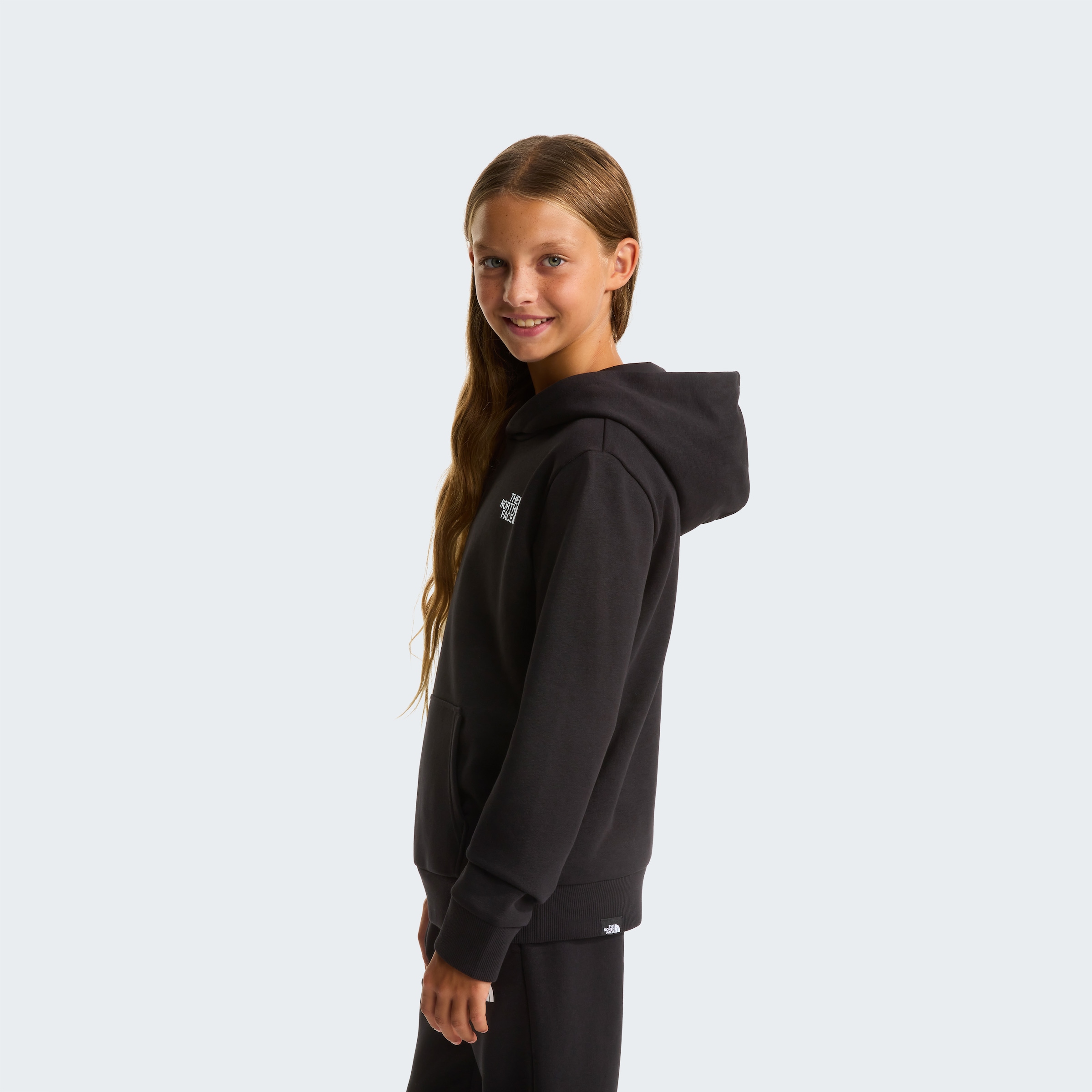 The North Face Kapuzensweatshirt »TEEN SIMPLE DOME LIGHT REG HOODIE«, für Jugendliche, sportlicher Stil, aus Baumwolle und Polyester
