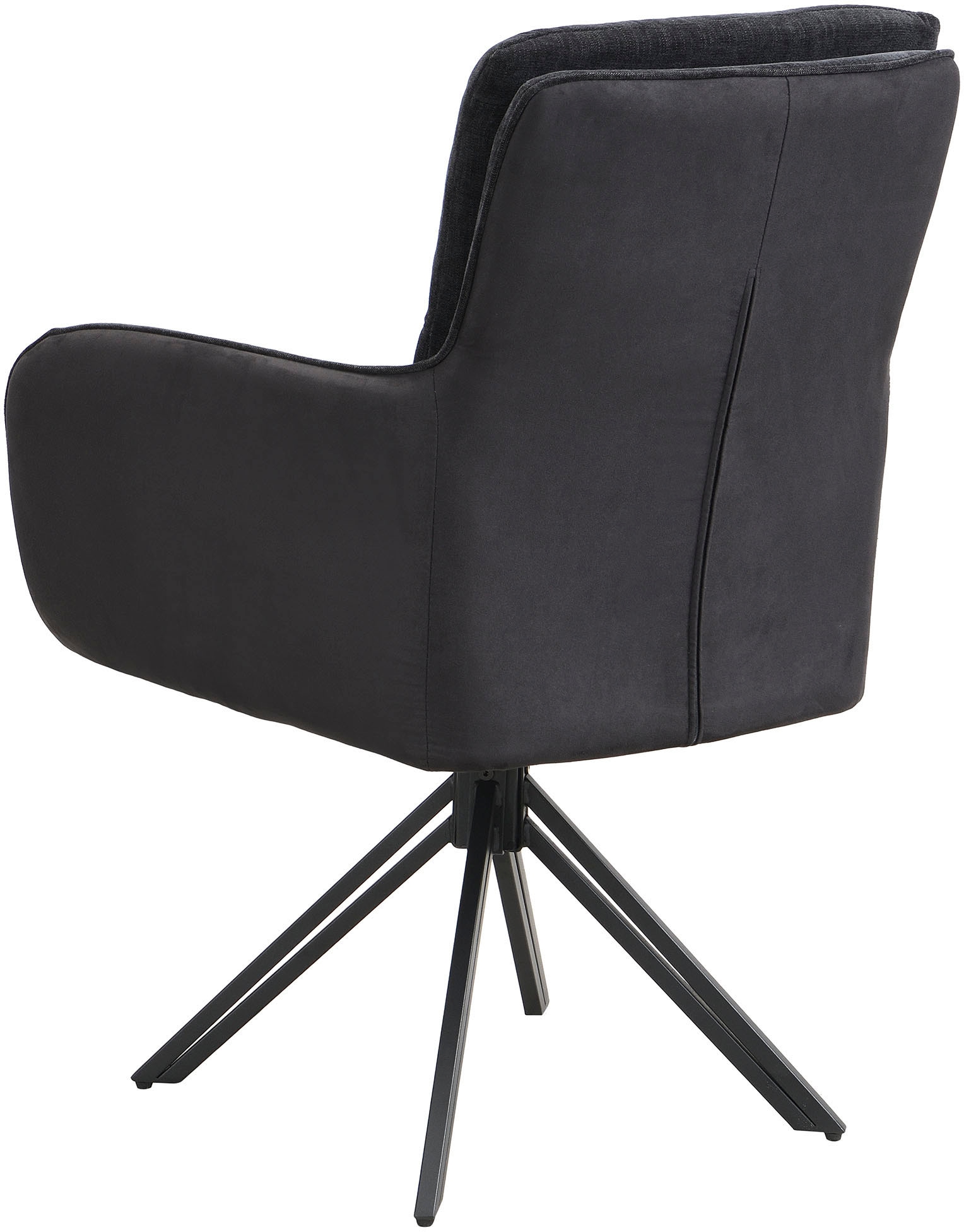 byLIVING Esszimmerstuhl »Tino« (Set) 2 Stk. Microfaser | Webstoff 360 Grad drehbar mit Federkernpolsterung, hochwertige Polsterbezüge