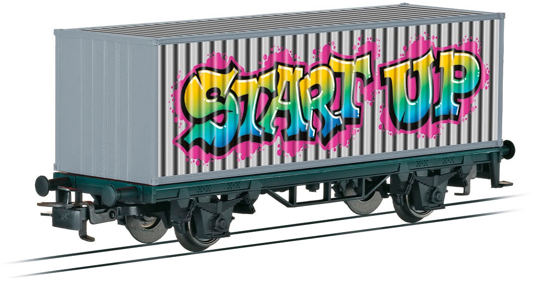 Märklin Güterwagen »Märklin Start up - Containerwagen Graffiti - 44831«, Made in Europe