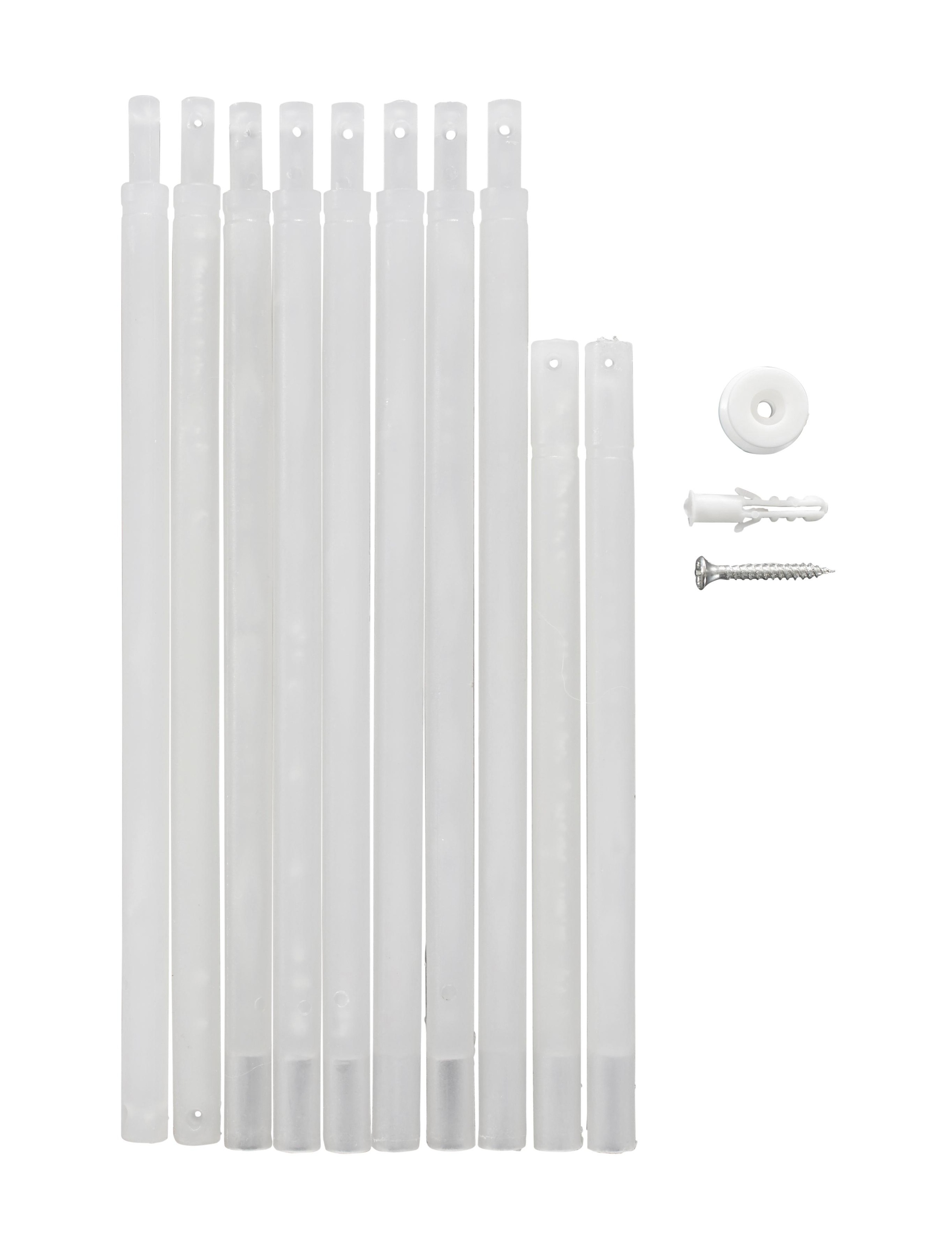 my home Raffrollo »Dimona«, mit Schlaufen, Transparent, Voile, Polyester