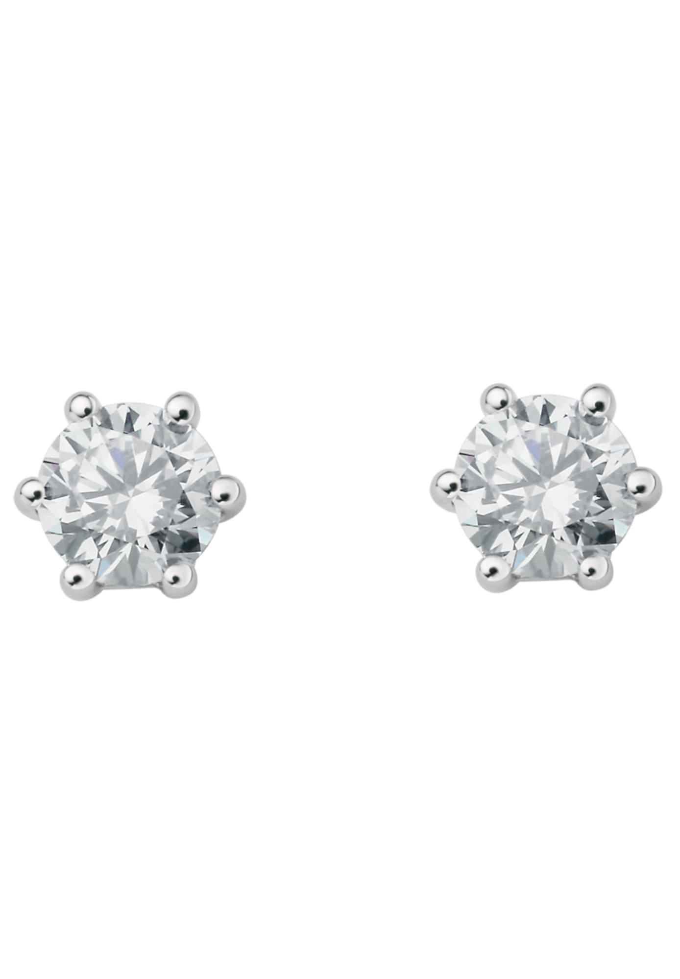 ONE ELEMENT Paar Ohrstecker »0.4 ct  Diamant Brillant Ohrringe   Ohrstecker aus 585 Weißgold«
