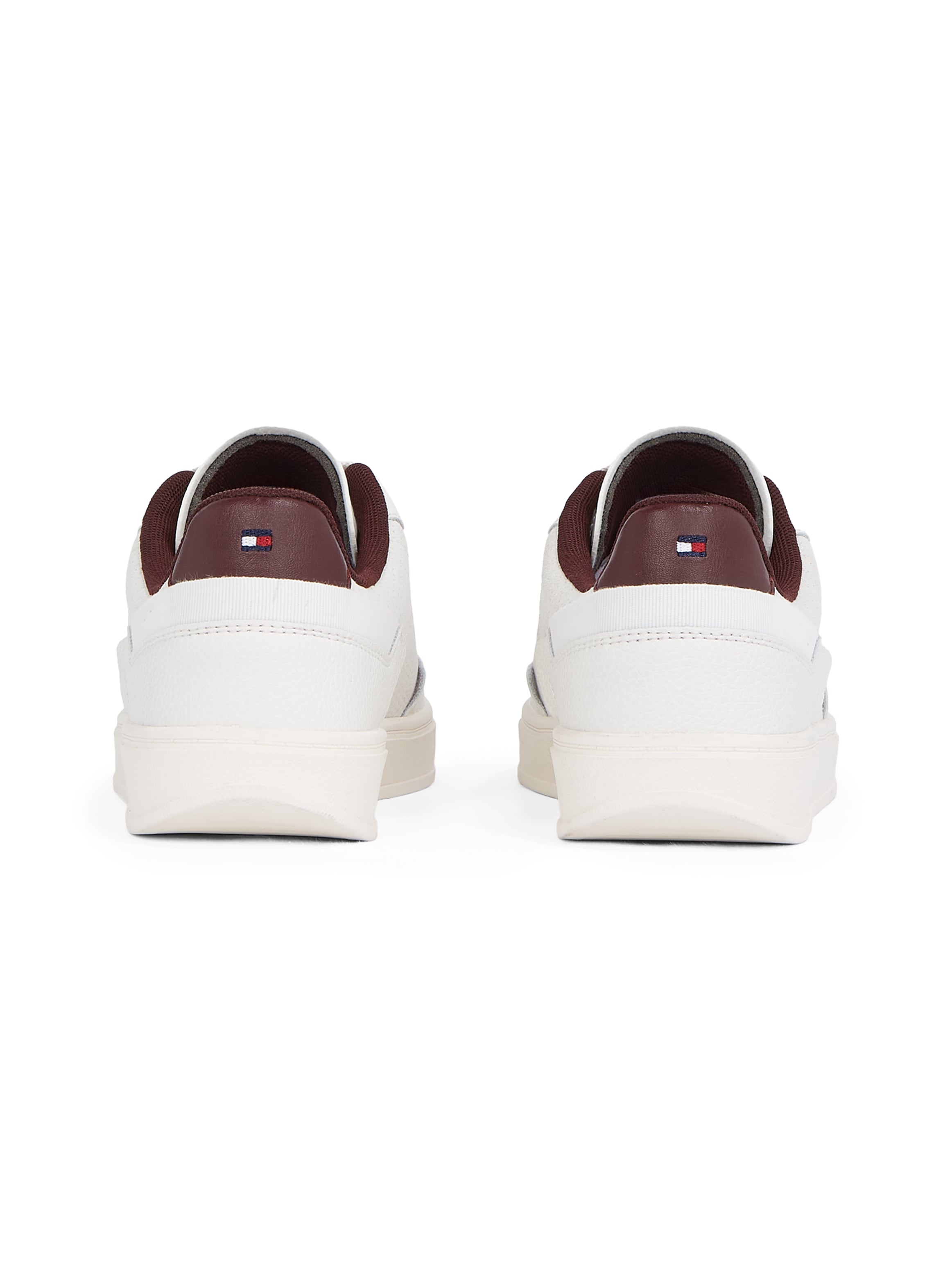 Tommy Hilfiger Plateausneaker »TH HERITAGE SNEAKER PERF«, Freizeitschuh, Halbschuh, Schnürschuh mit TH-Logostickerei