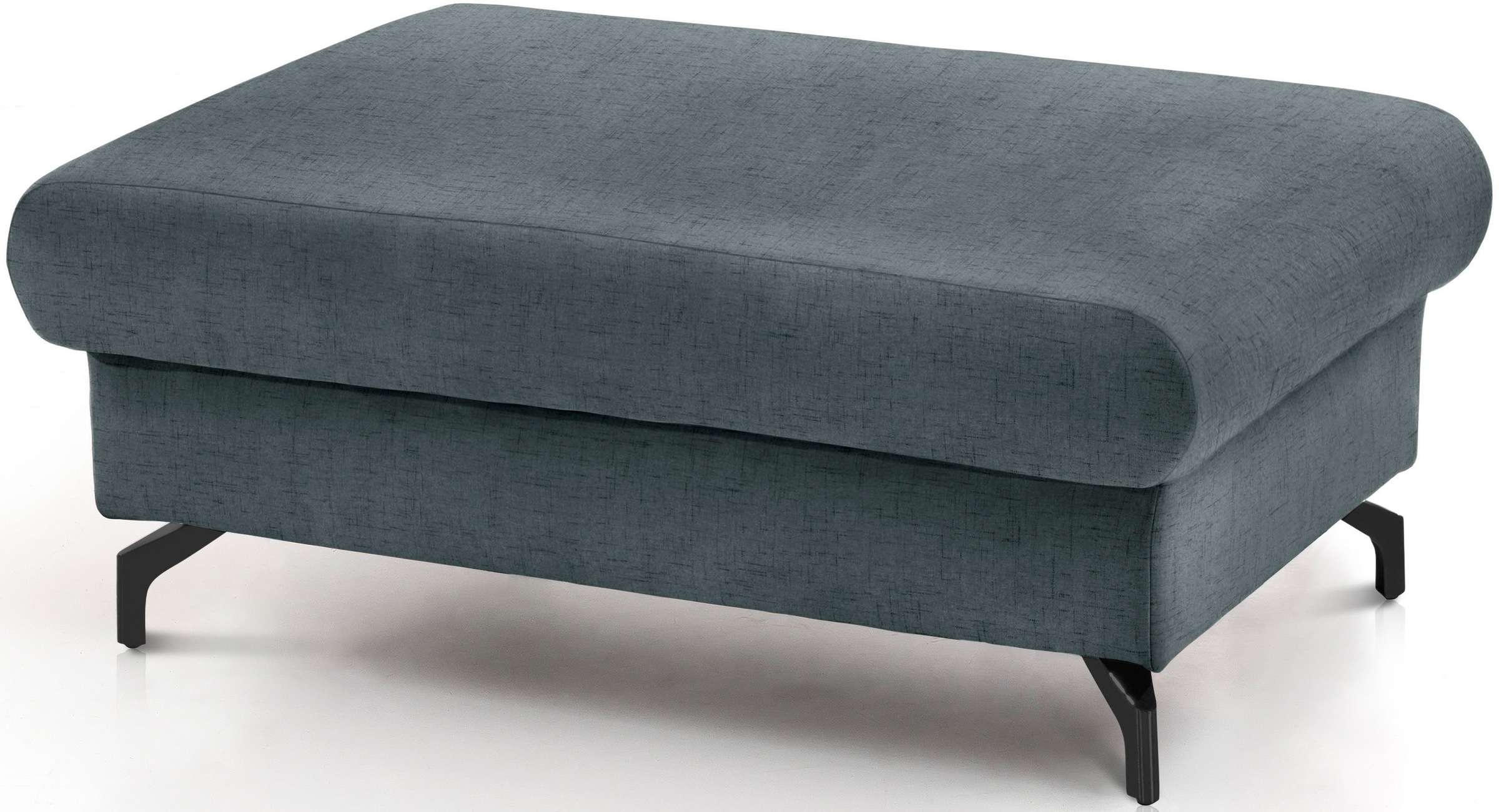 COTTA Polstergarnitur »Komaris«, (Set), Set: bestehend aus Ecksofa und Hocker, frei im Raum stellbar