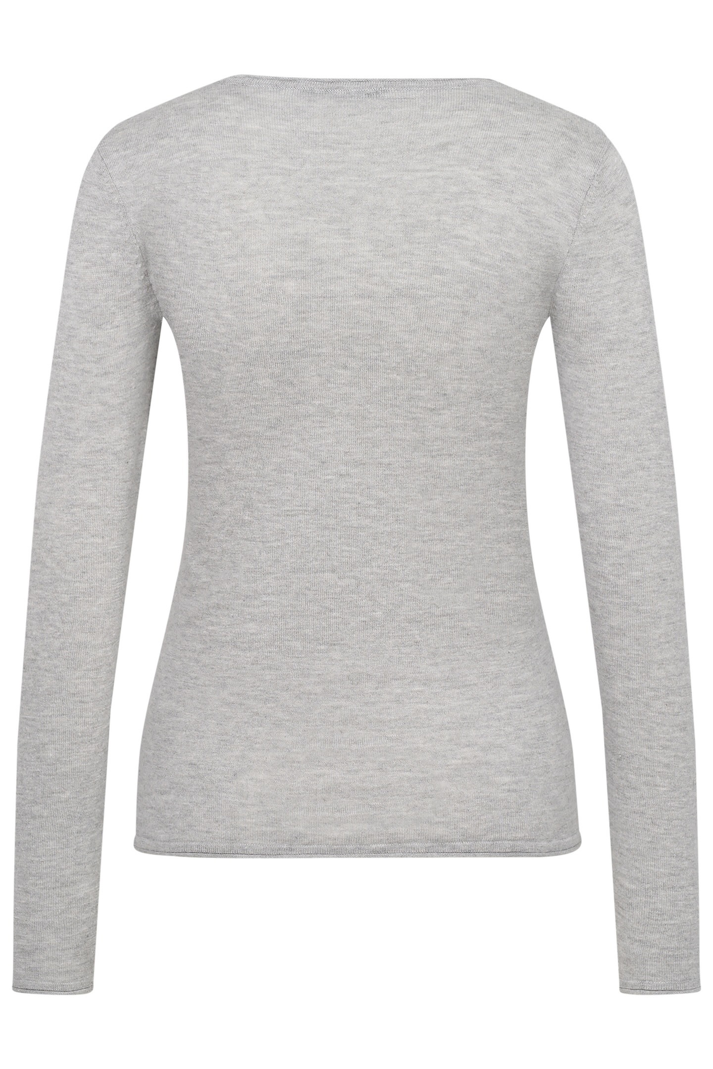 bugatti Langarmshirt, mit Rundhals & langem Arm