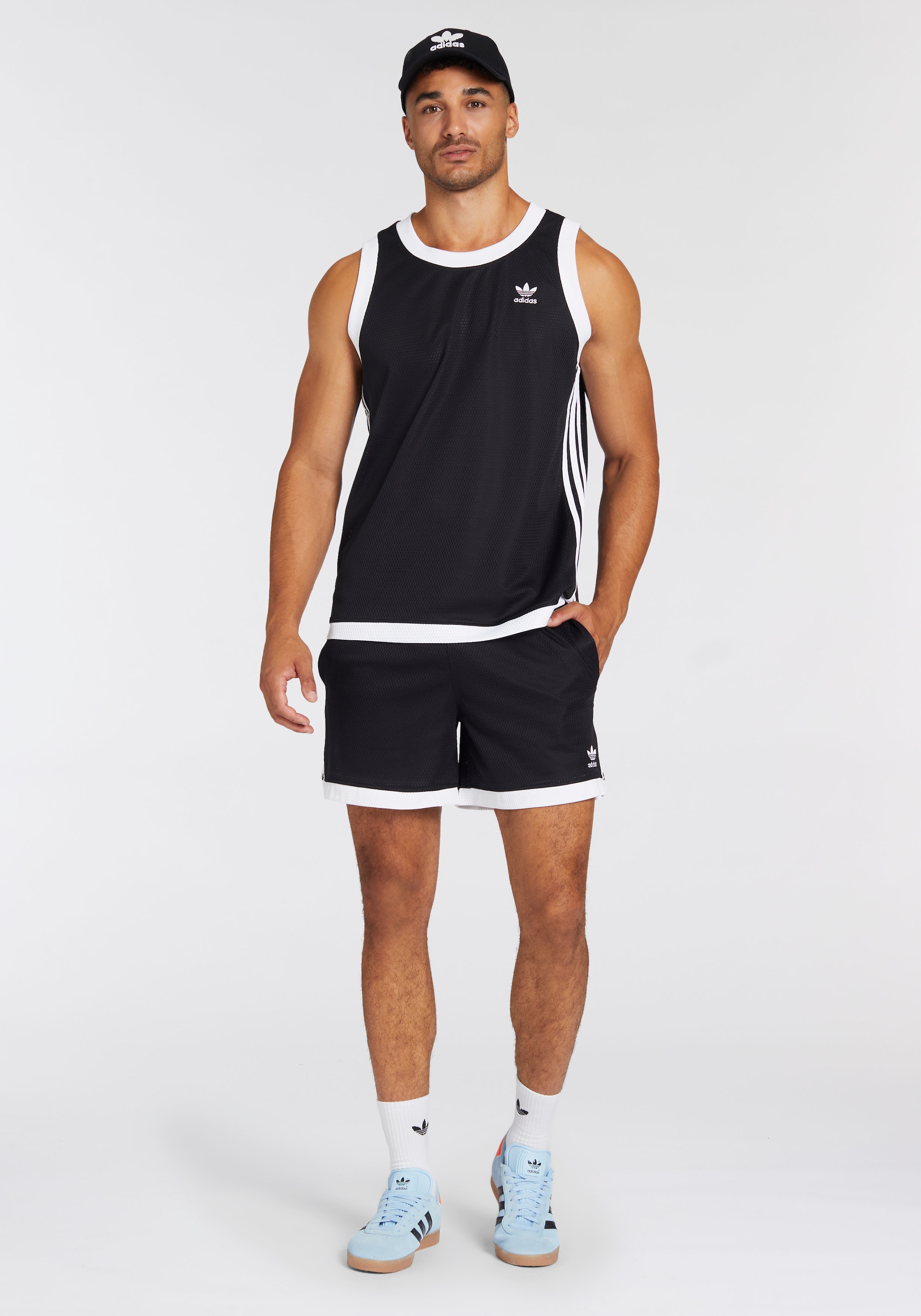 adidas Originals Tanktop »Mockeyelet vest«