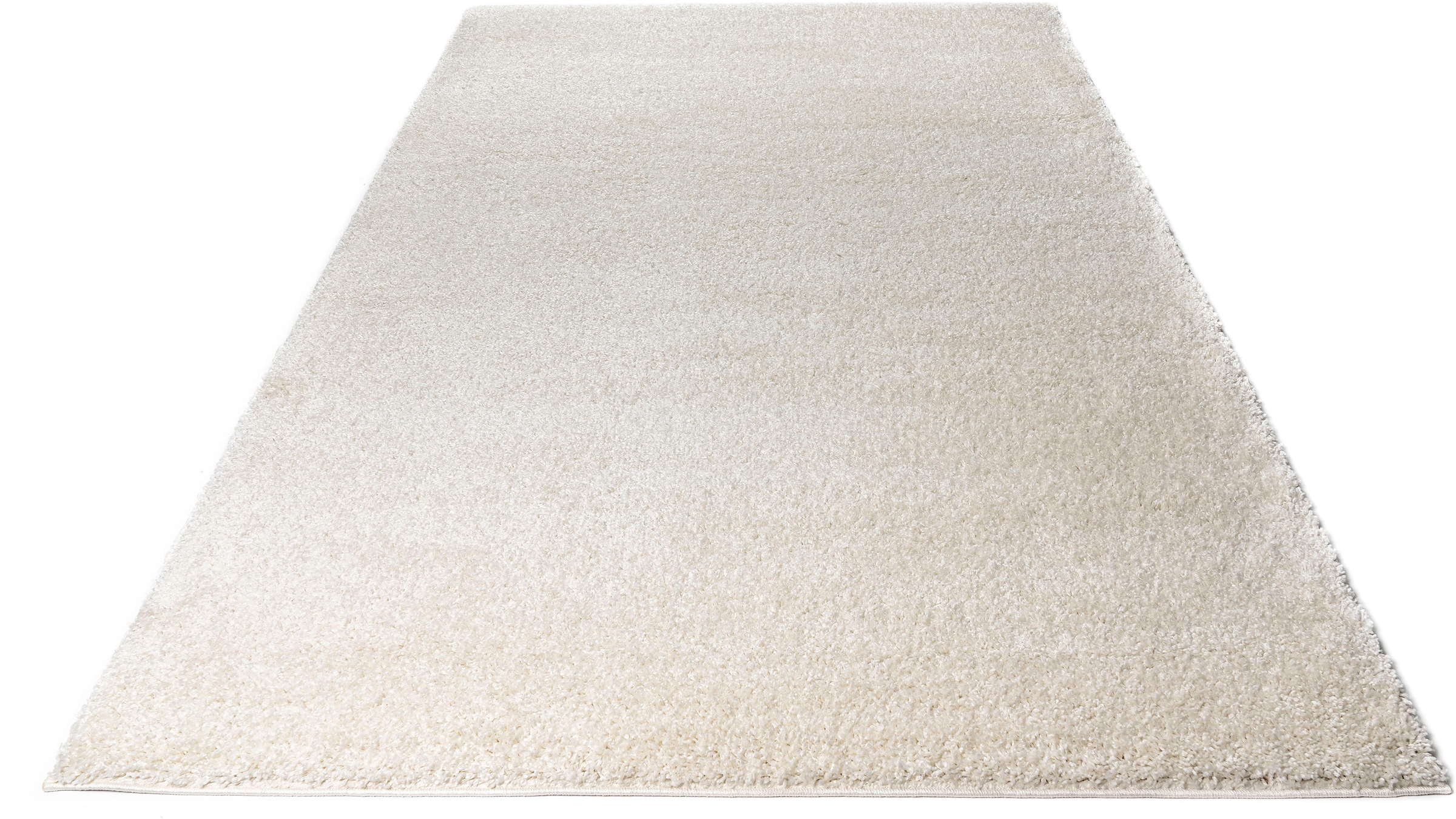 Home affaire Hochflor-Teppich »Shaggy 30«, rechteckig, 30 mm Höhe, Teppich, Uni Farben, besonders weich und kuschelig