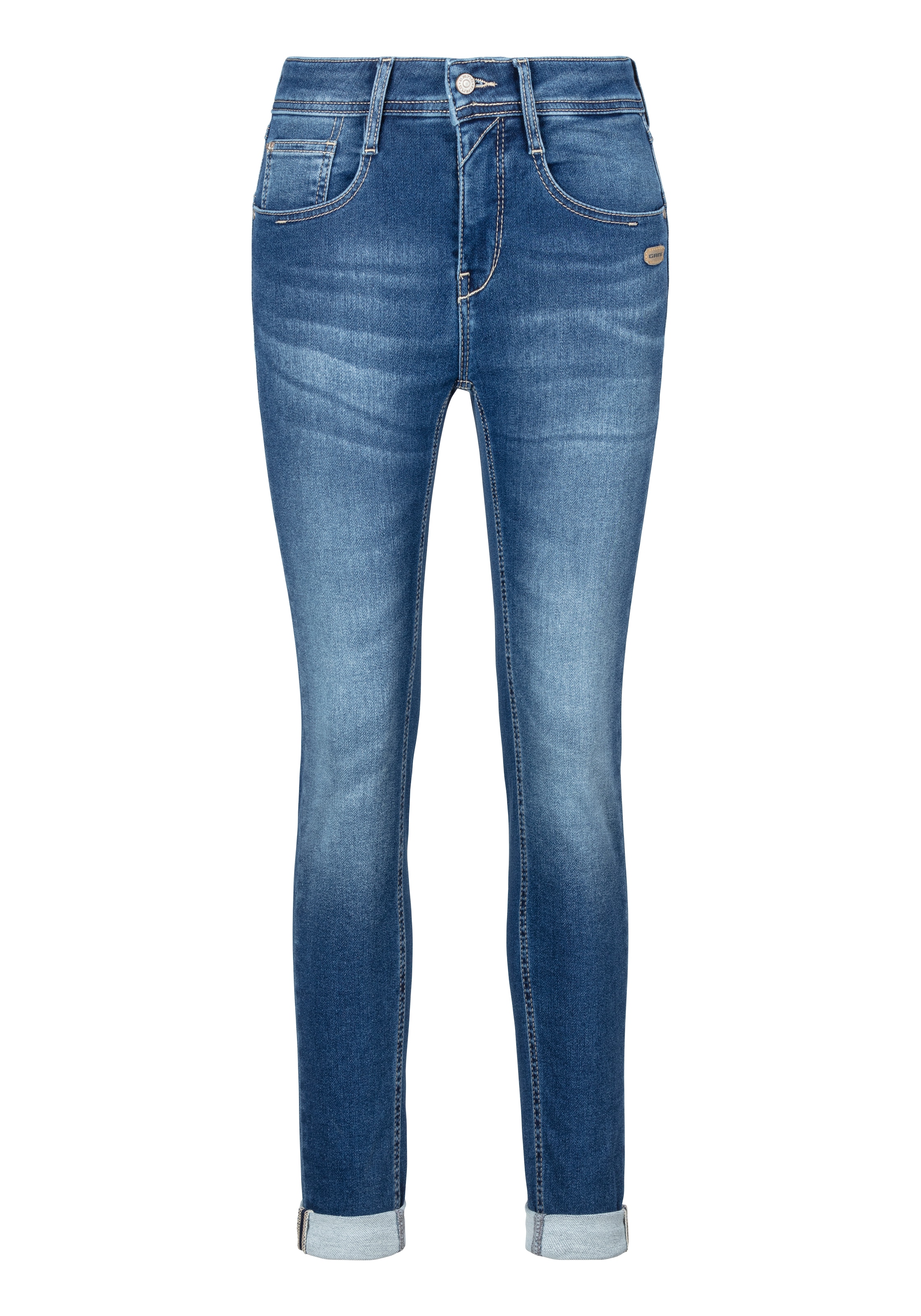 Relax-fit-Jeans »AMELIE«, mit Used-Effekten