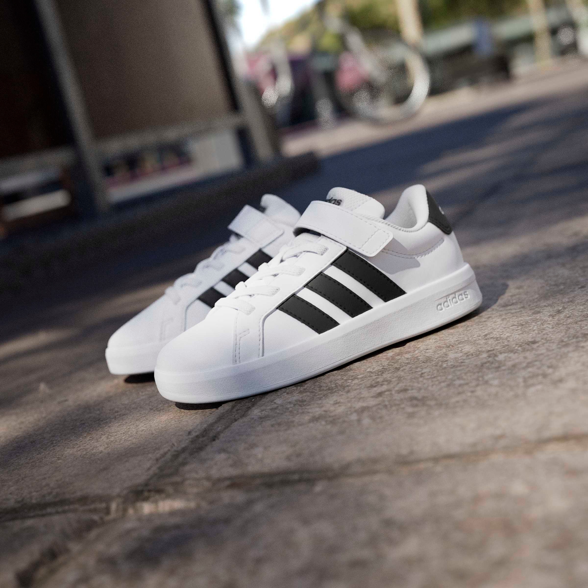 adidas Sportswear Sneaker »GRAND COURT 3.0 SCHUHE FÜR KINDER«  mit Klettverschluss, für Kinder