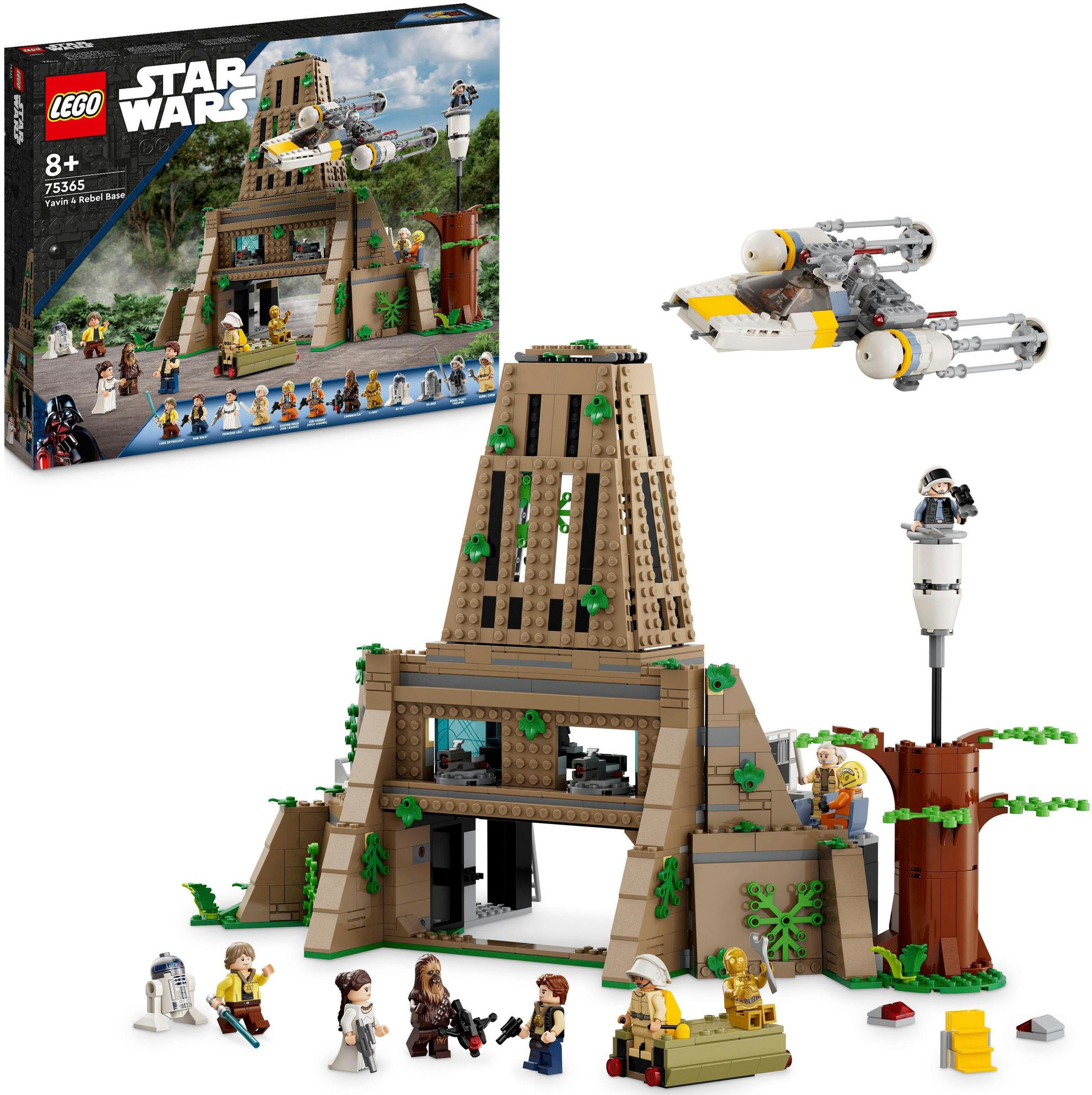 Konstruktionsspielsteine »Rebellenbasis auf Yavin 4 (75365), LEGO® Star Wars«, (1066...