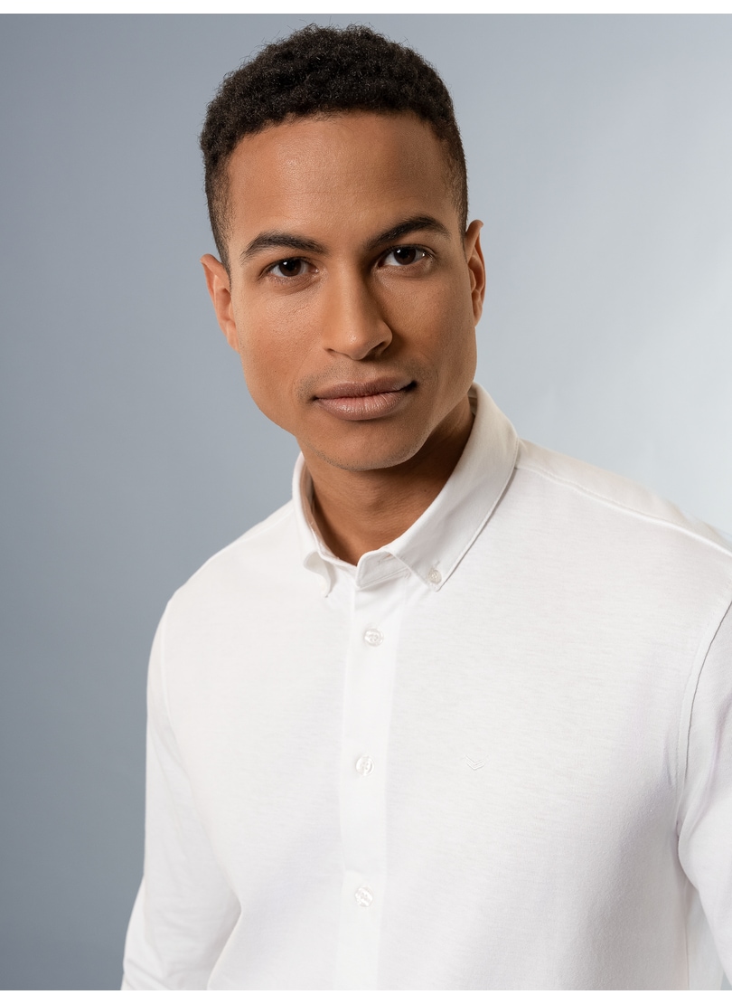 Trigema Poloshirt »TRIGEMA Business-Hemd aus DELUXE-Single-Jersey«, (1 tlg.)