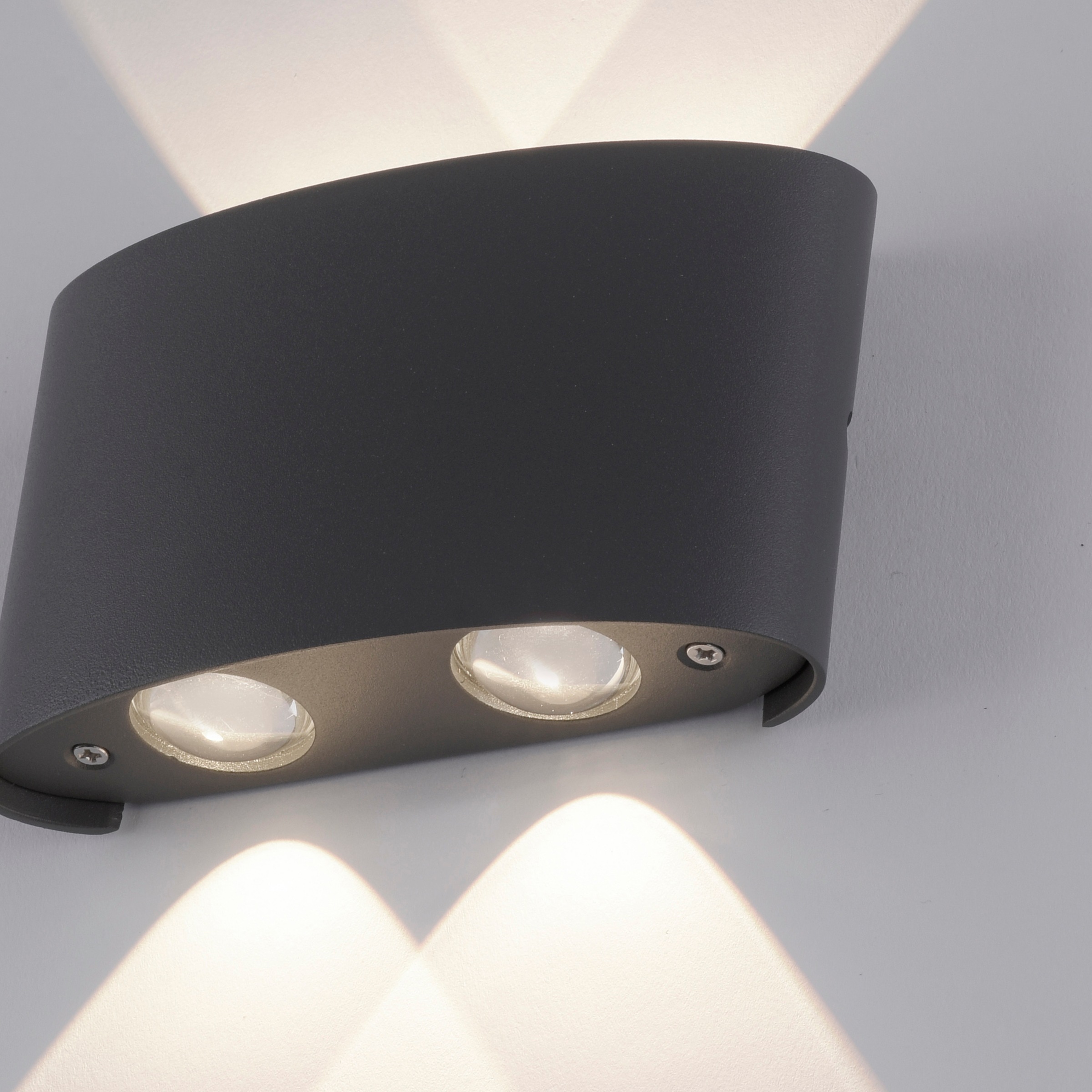 Paul Neuhaus Außen-Wandleuchte »CARLO«, 4 flammig, Leuchtmittel LED-Board | LED fest integriert, LED, IP54, IP54