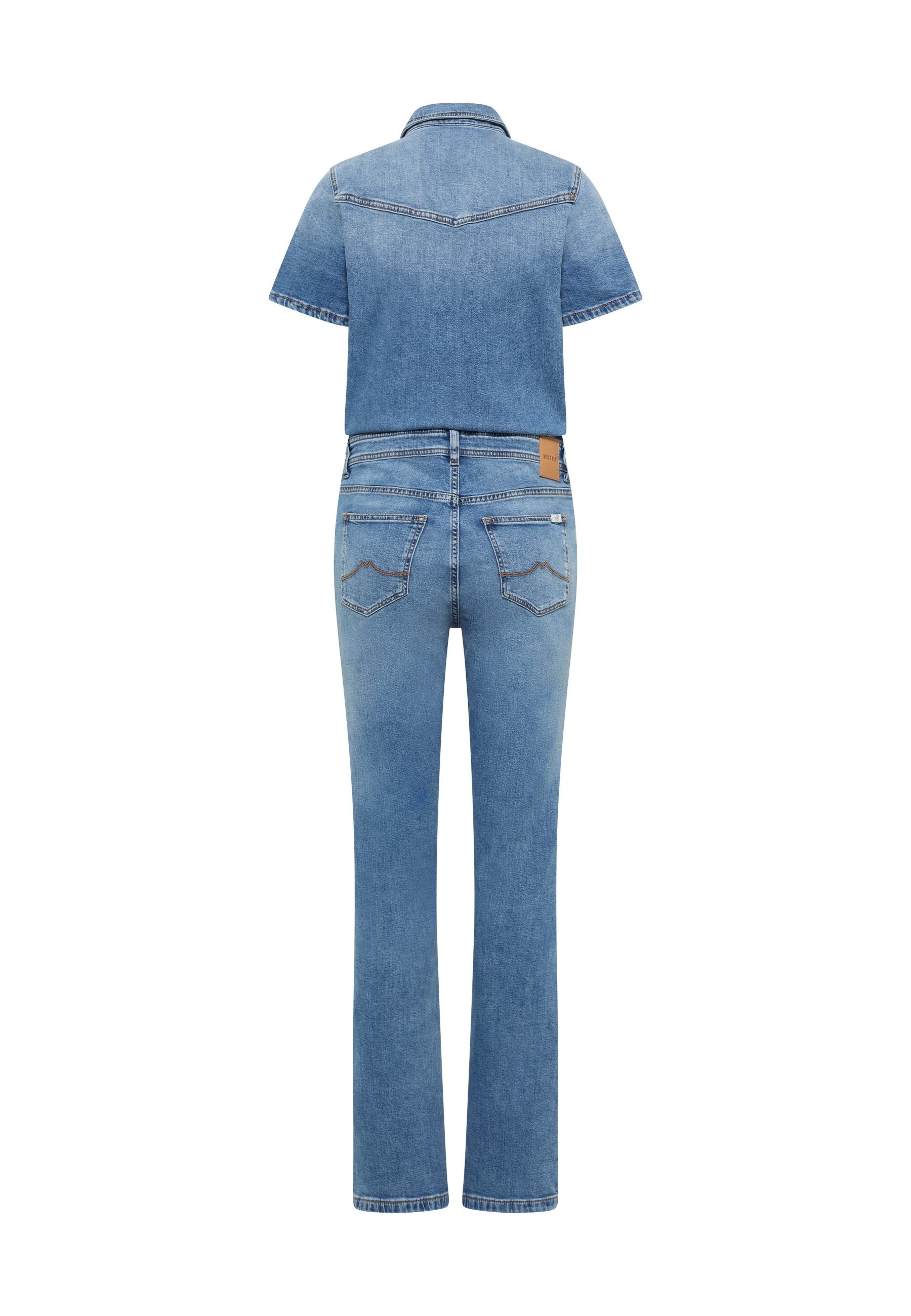 MUSTANG Overall »Damen Style Kimmy Flared Jumpsuit«