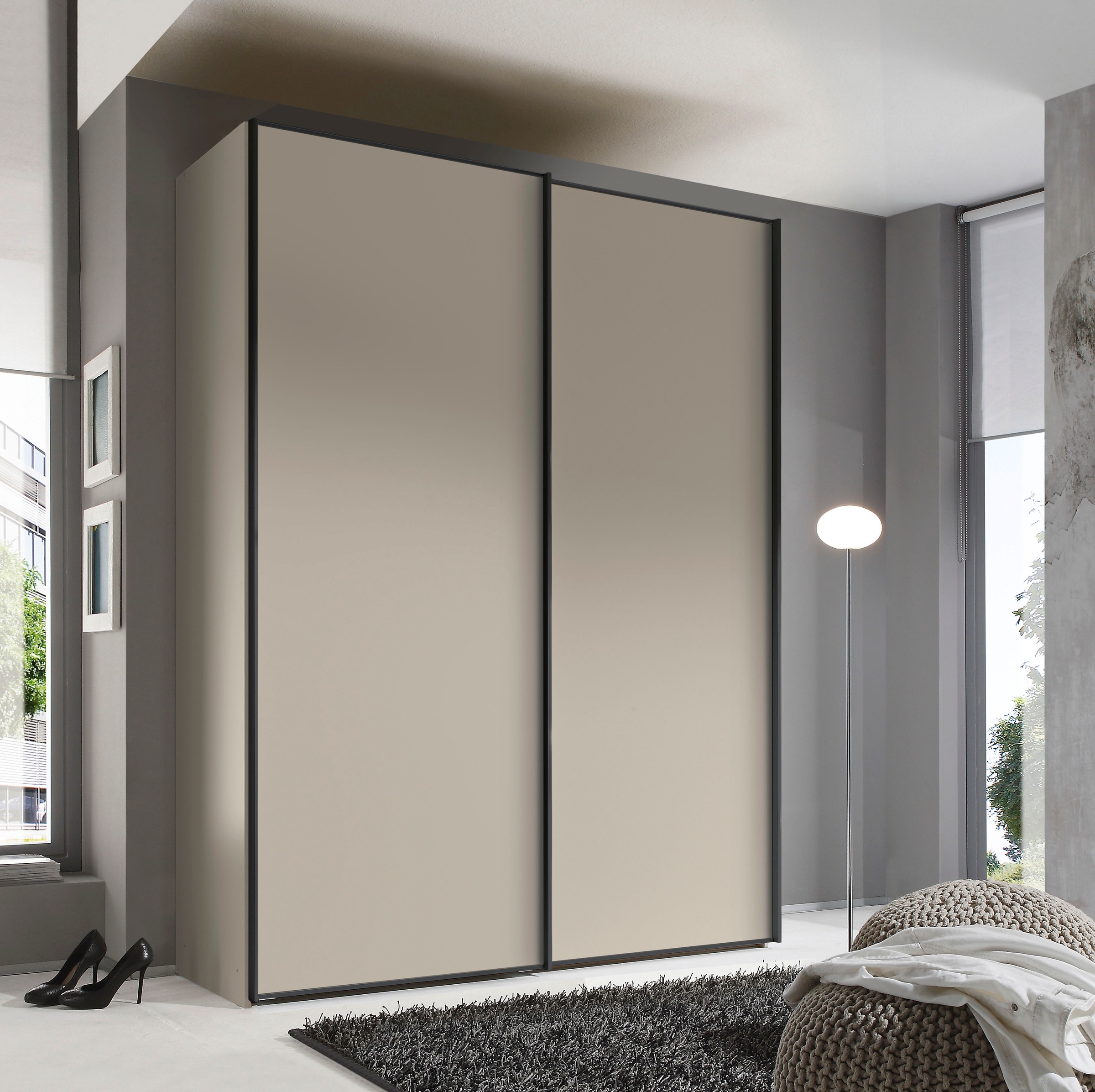 STAUD Schwebetürenschrank »Sinfonie Plus, edles Design in hochwertiger Qualität, Made in Germany« Mit vier verschiedenen Ausstattungsvarianten