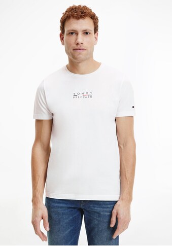 Tommy Hilfiger T-Shirt »SQUARE LOGO TEE« kaufen