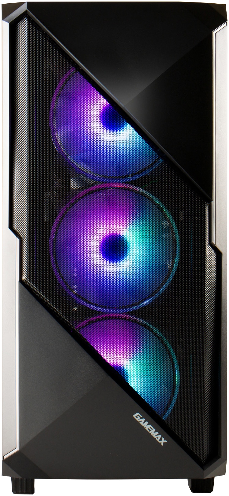 GAMEMAX Gaming-PC-Komplettsystem »GigaDeal Striker 2792 AMD Ryzen 5 7500F 16GB DDR5 1TB SSD RTX 5070« 32 ″ AMD Ryzen 5 GeForce RTX™ 5070 16 GB RAM 1.000 GB SSD Windows 11, DDR5 RAM + Gigabyte GS32QCA LED-Monitor Curved, 80 cm 32"