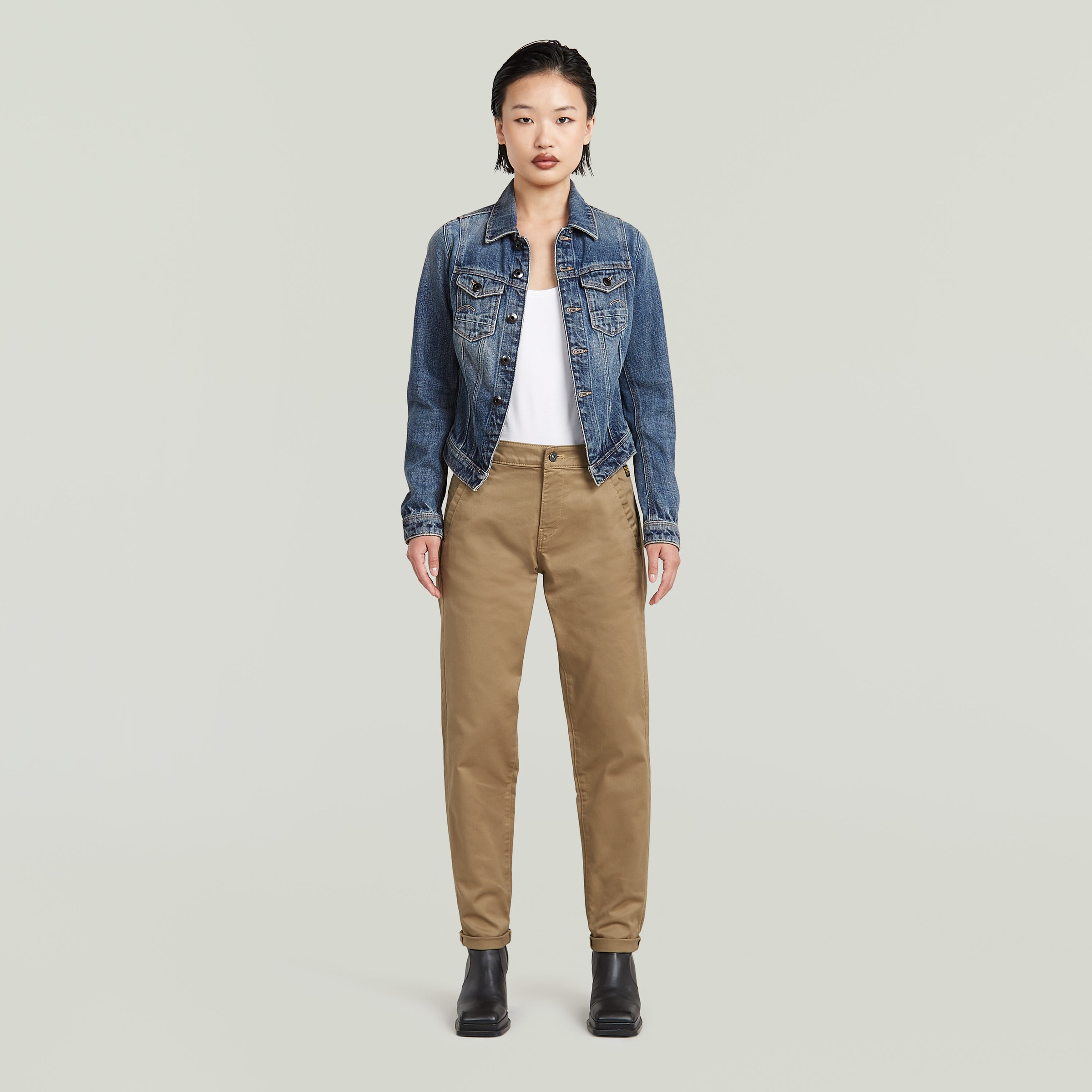 G-STAR Chinohose »Kate Chino Boyfriend«