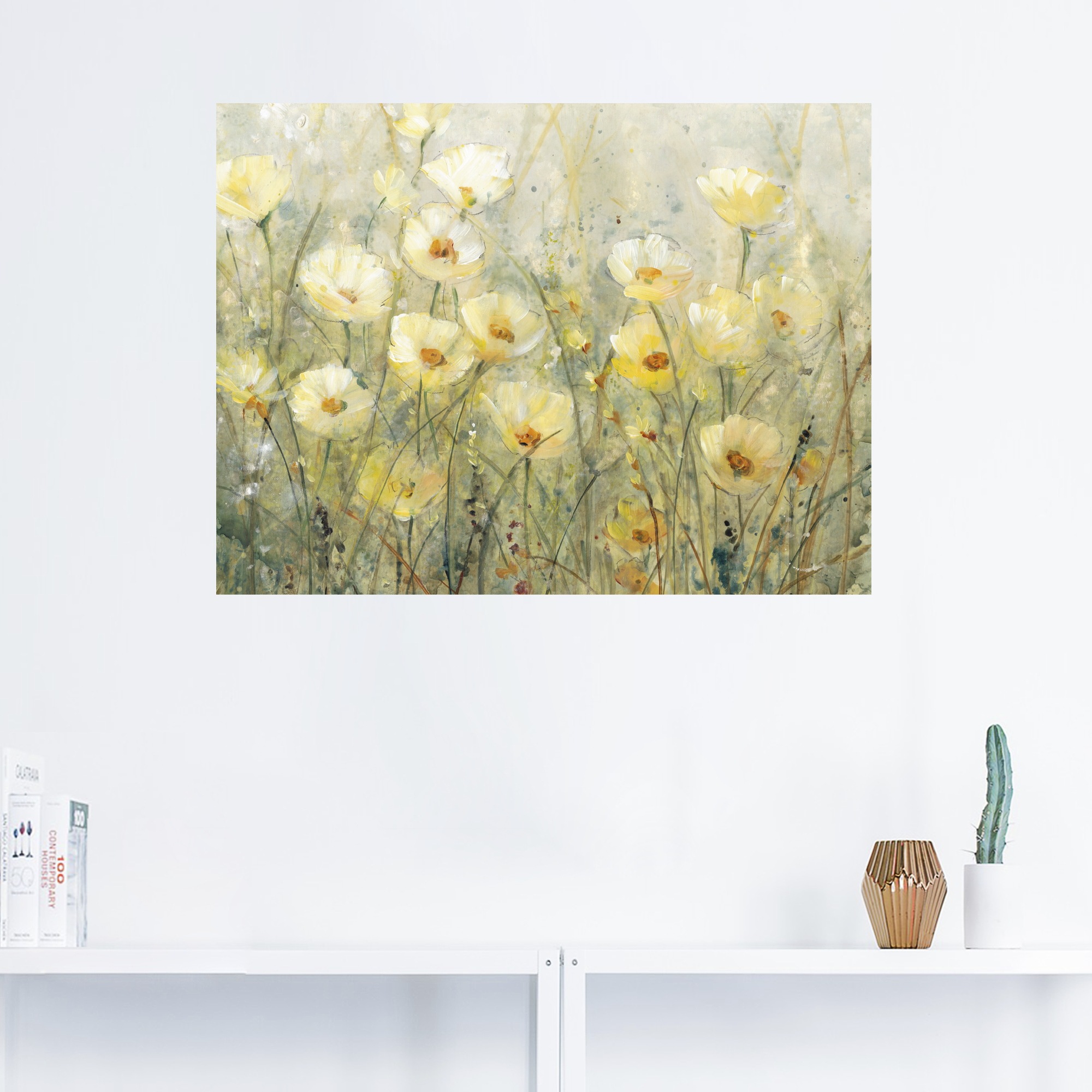 Artland Wandbild »Sommer in voller Blüte I«, Blumenwiese, (1 St.), als Alubild, Outdoorbild, Leinwandbild, Poster, Wandaufkleber