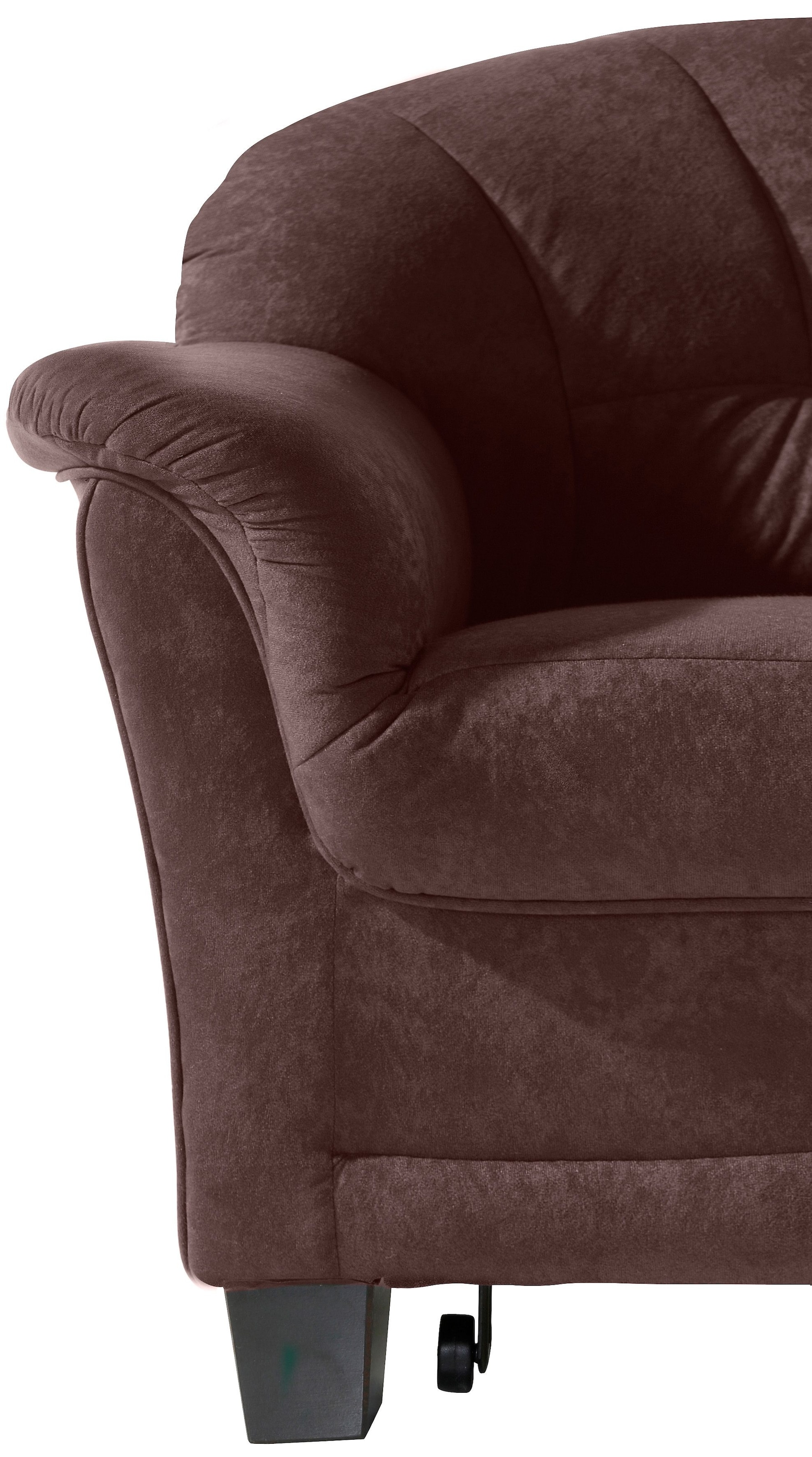 Home affaire Ecksofa »Camelita, Landhaus Sofa, 2 Varianten: Recamiere- oder Ottomane, L-Form«, wahlweise mit Bettfunktion