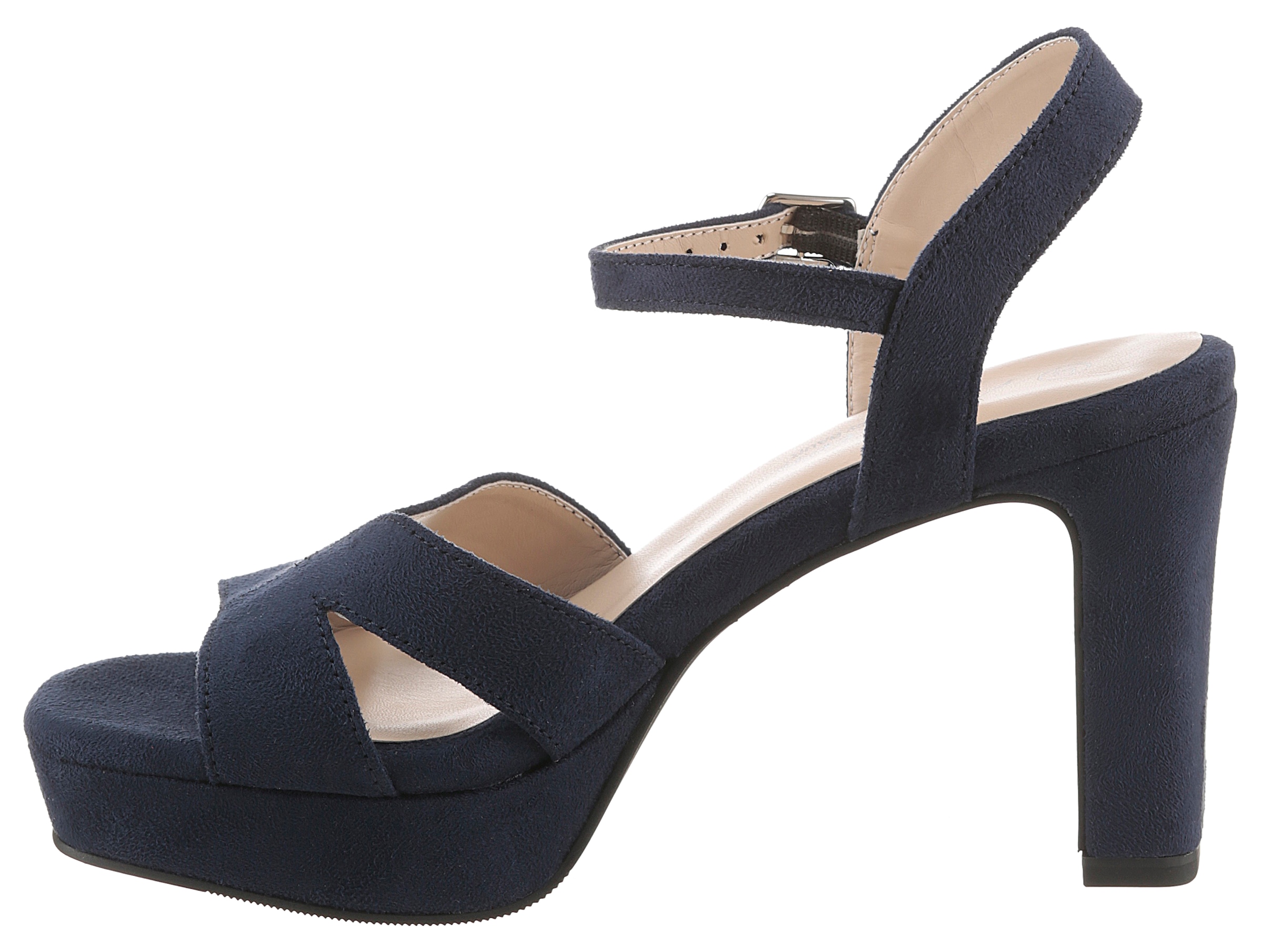 Aniston SHOES High-Heel-Sandalette, Sommerschuh, Abendsanale, Plateau - NEUE KOLLEKTION