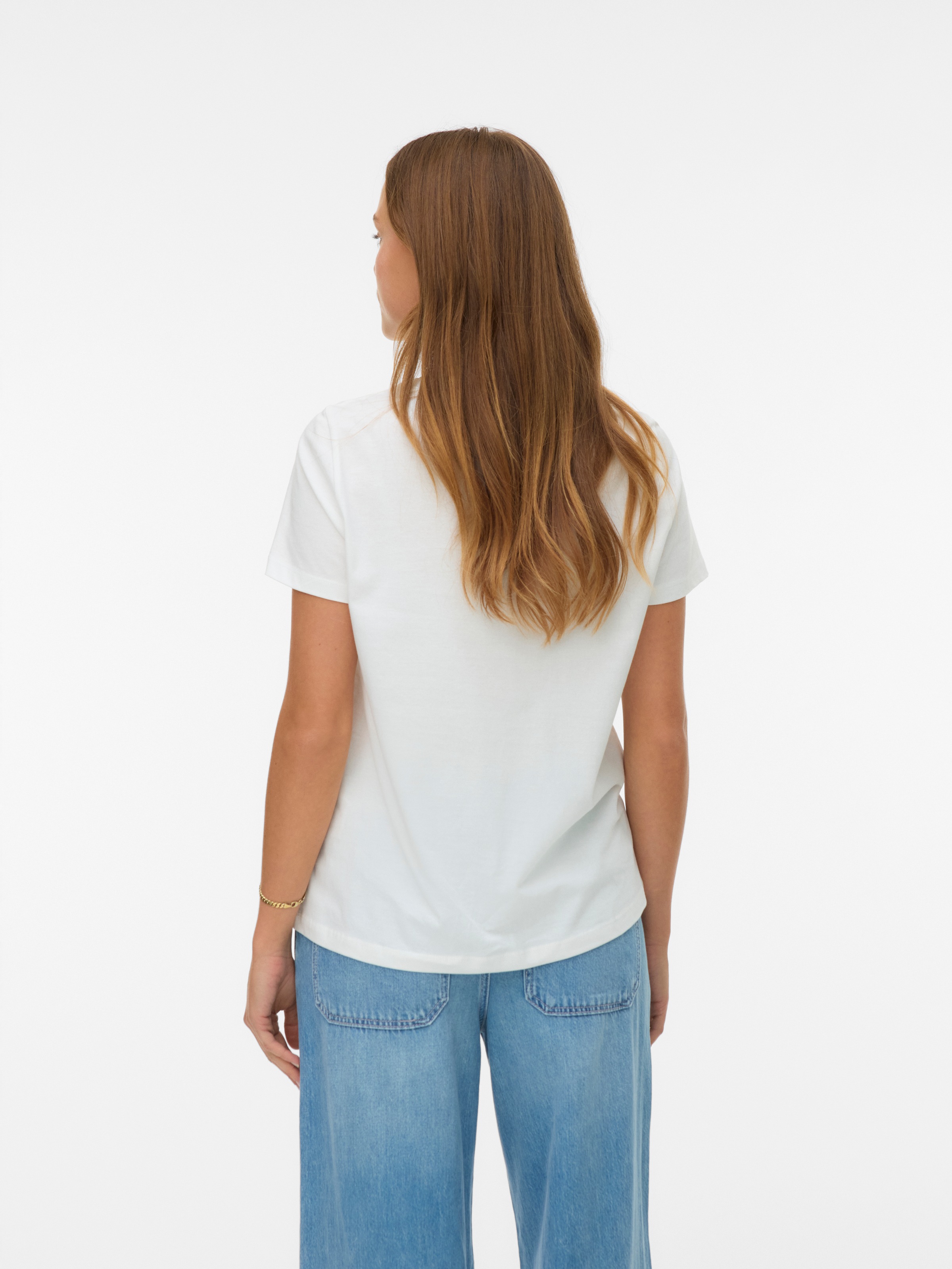 Vero Moda Kurzarmshirt »VMJAMAICA S/S T-SHIRT JRS BTQ« Baumwolle