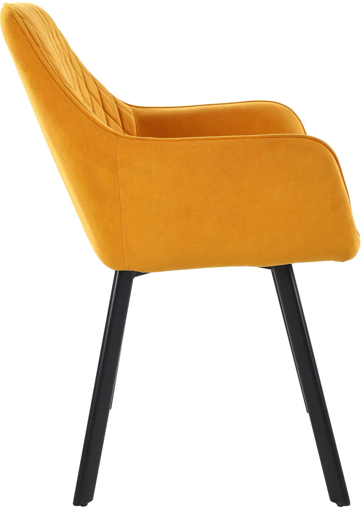 SalesFever Essgruppe »Designstarke Essgruppe«, (Set, 5 tlg.), Tischplatte mit rauer Balken-Oberfläche, Rücken mit Rautensteppung