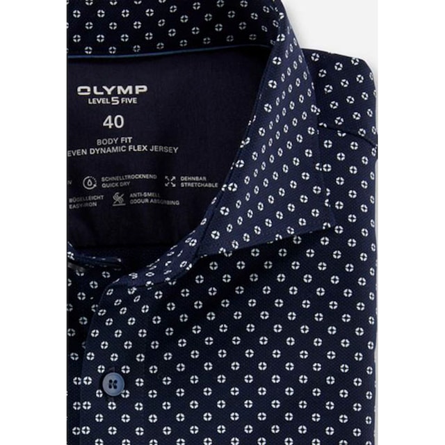 OLYMP Langarmhemd, aus 24/7 Dynamic Flex Jersey online bestellen bei OTTO