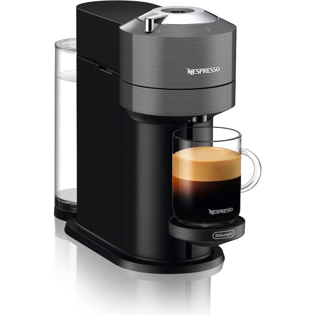 Nespresso Kapselmaschine »Vertuo Next ENV 120.GY von DeLonghi, Dark Grey«