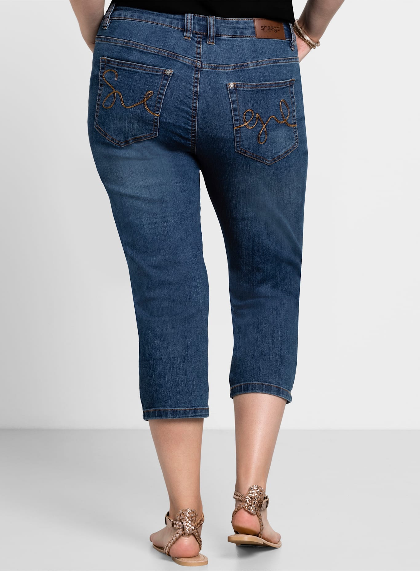 Sheego 5-Pocket-Jeans, (1 tlg.)