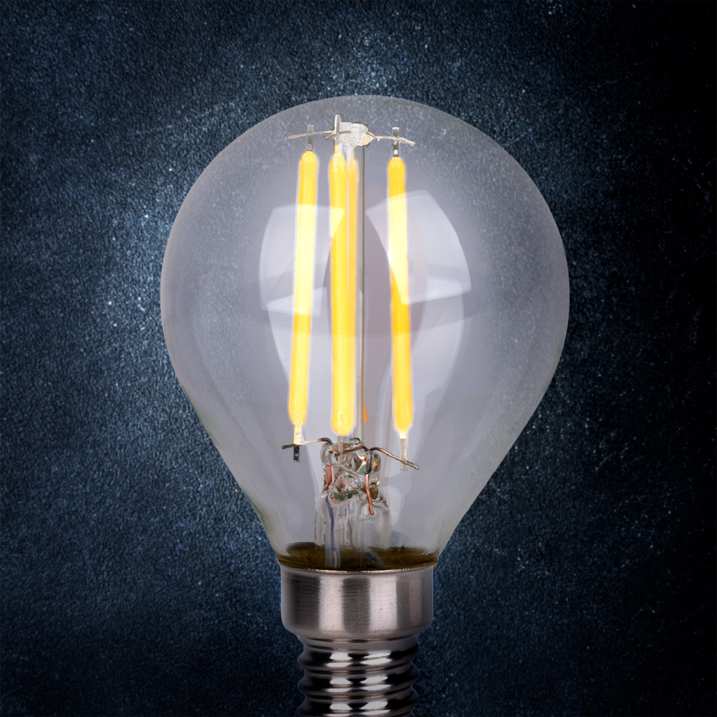 näve LED-Leuchtmittel »Daffy« E14 6 Stk. Warmweiß 6er Set, LED in warmweiß, E14, dimmbar, Farbe klar, D: 4,5cm, H: 8cm