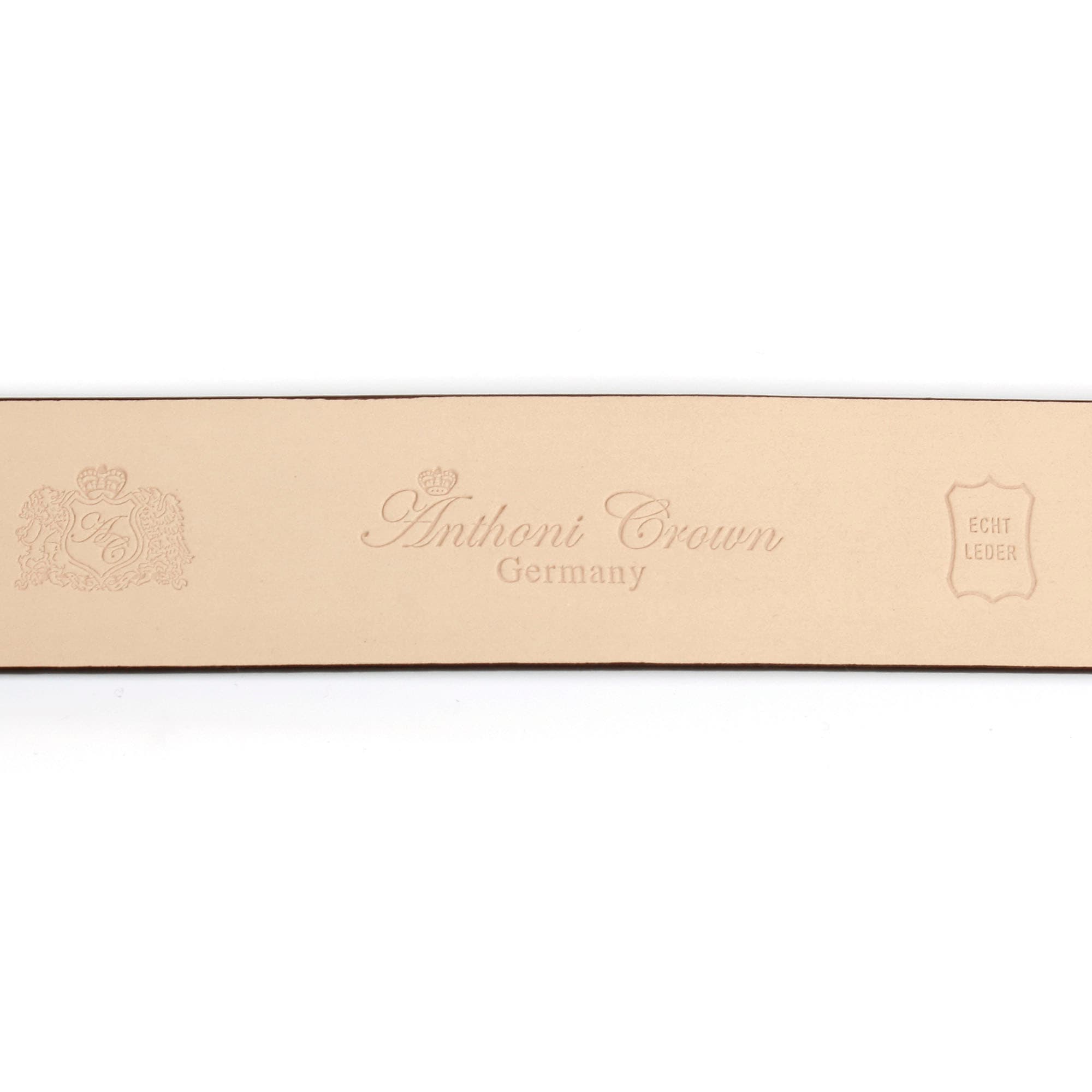 Anthoni Crown Flechtprägung bei kaufen Blauton Hochwertige Ledergürtel, trendigem in OTTO online