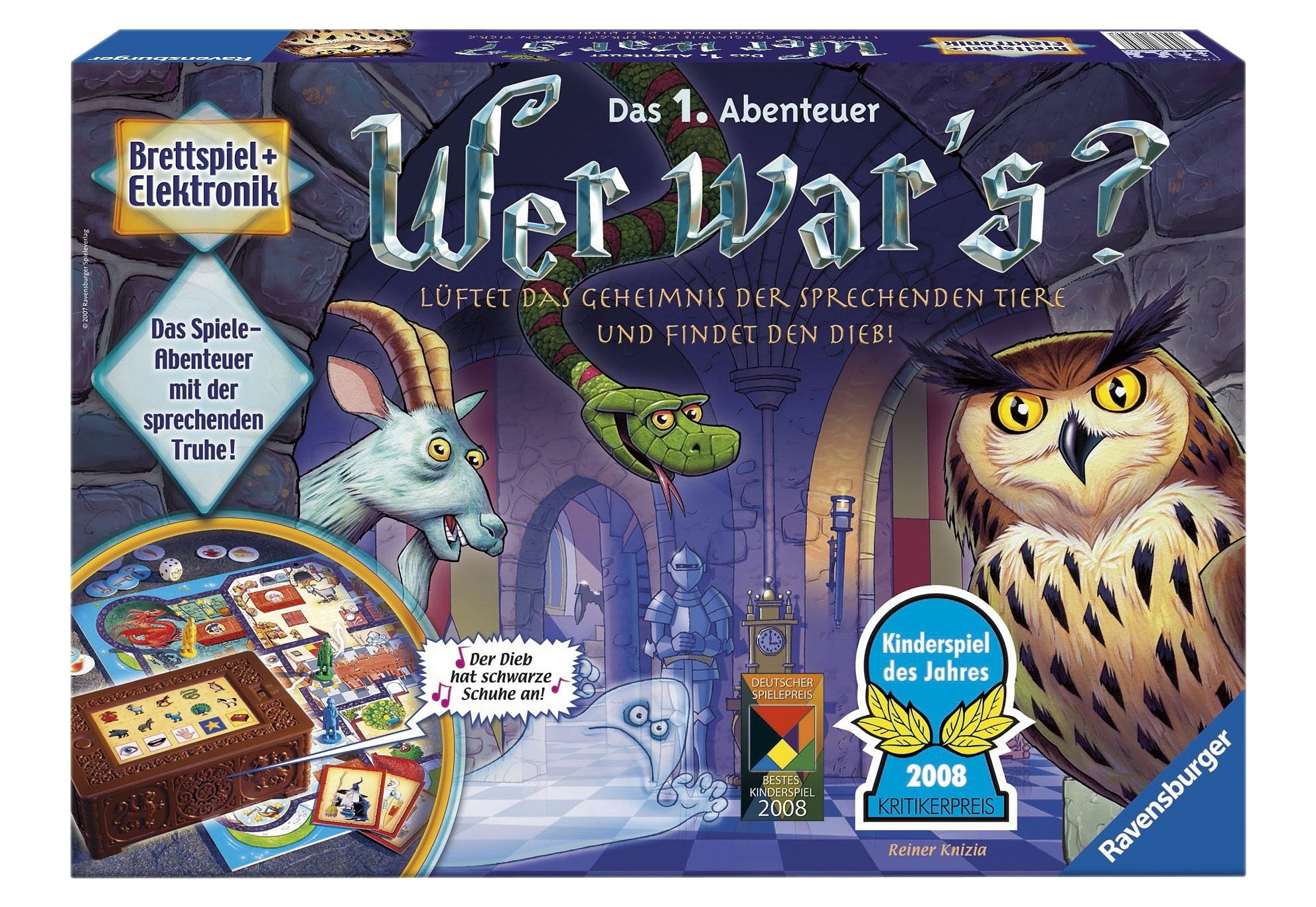 Spiel »Wer war's?«, Made in Europe, FSC® - schützt Wald - weltweit