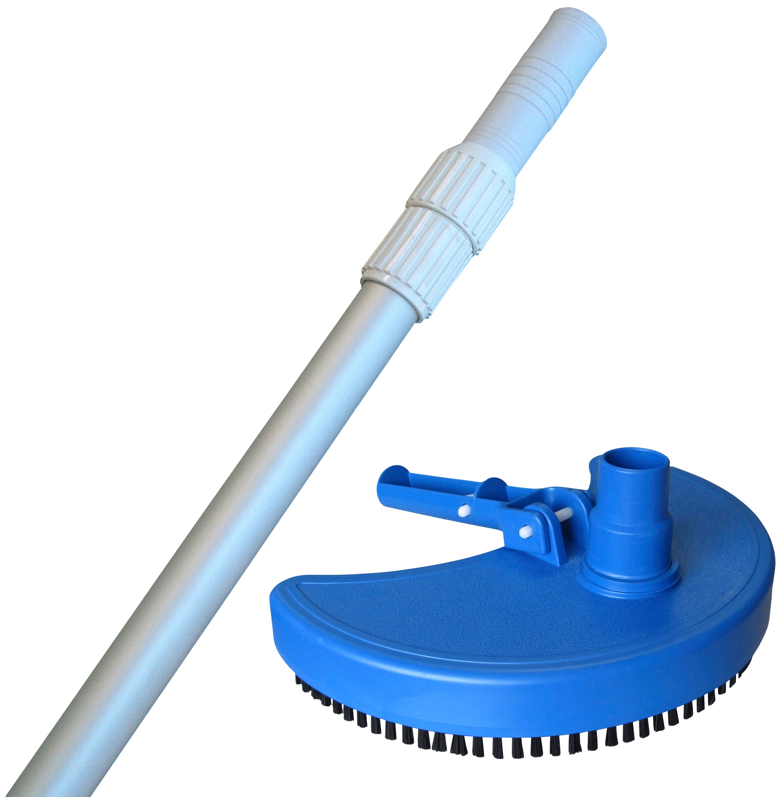 KWAD Rundpool »Steely Supreme Design inkl. Sicherheitsleiter und Zubehör« 10-tlg., Höhe: 132 cm, inkl. Wasserpflegeset, graue Innenfolie