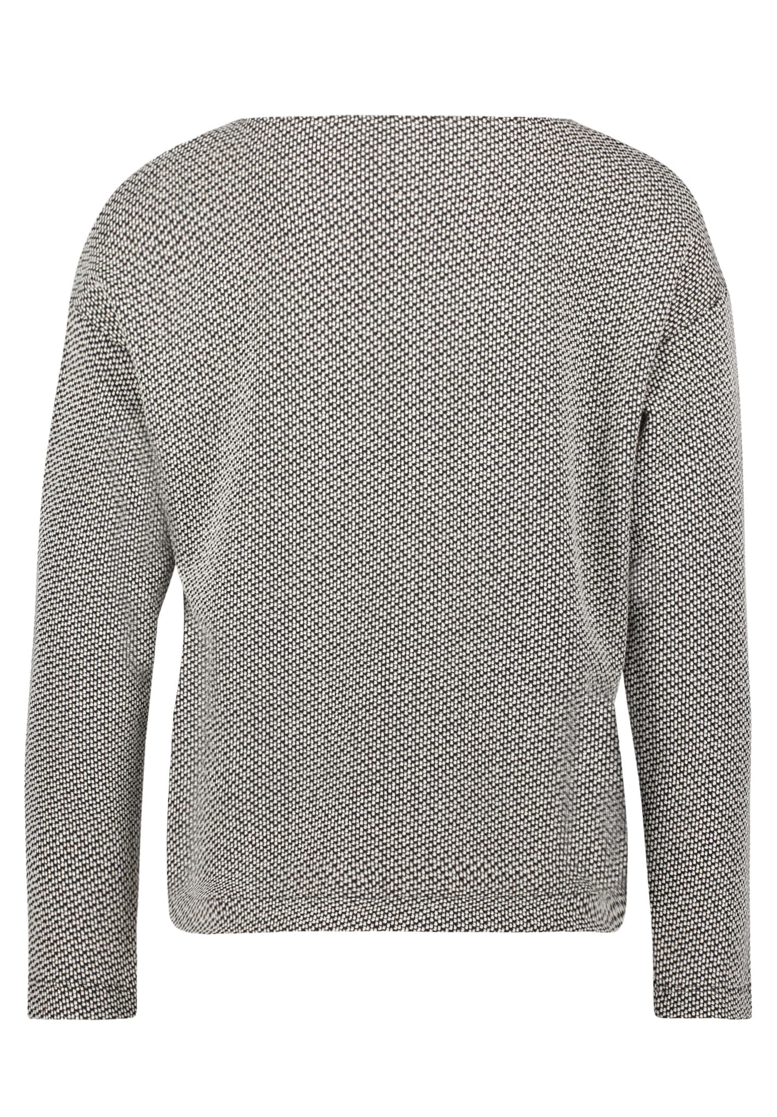 Betty&Co Rundhalsshirt »Casual-Shirt mit Struktur«