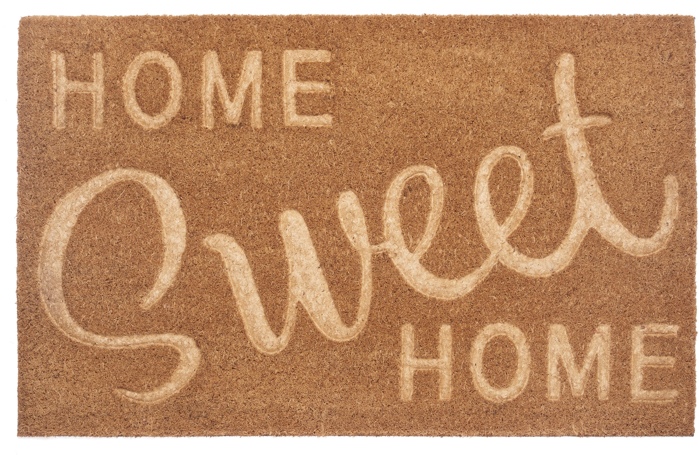 HANSE Home Fußmatte »Home Sweet Home«, rechteckig, Kokos, Schmutzfangmatte,  Outdoor, Rutschfest, Innen, Kokosmatte, Flur bestellen bei OTTO