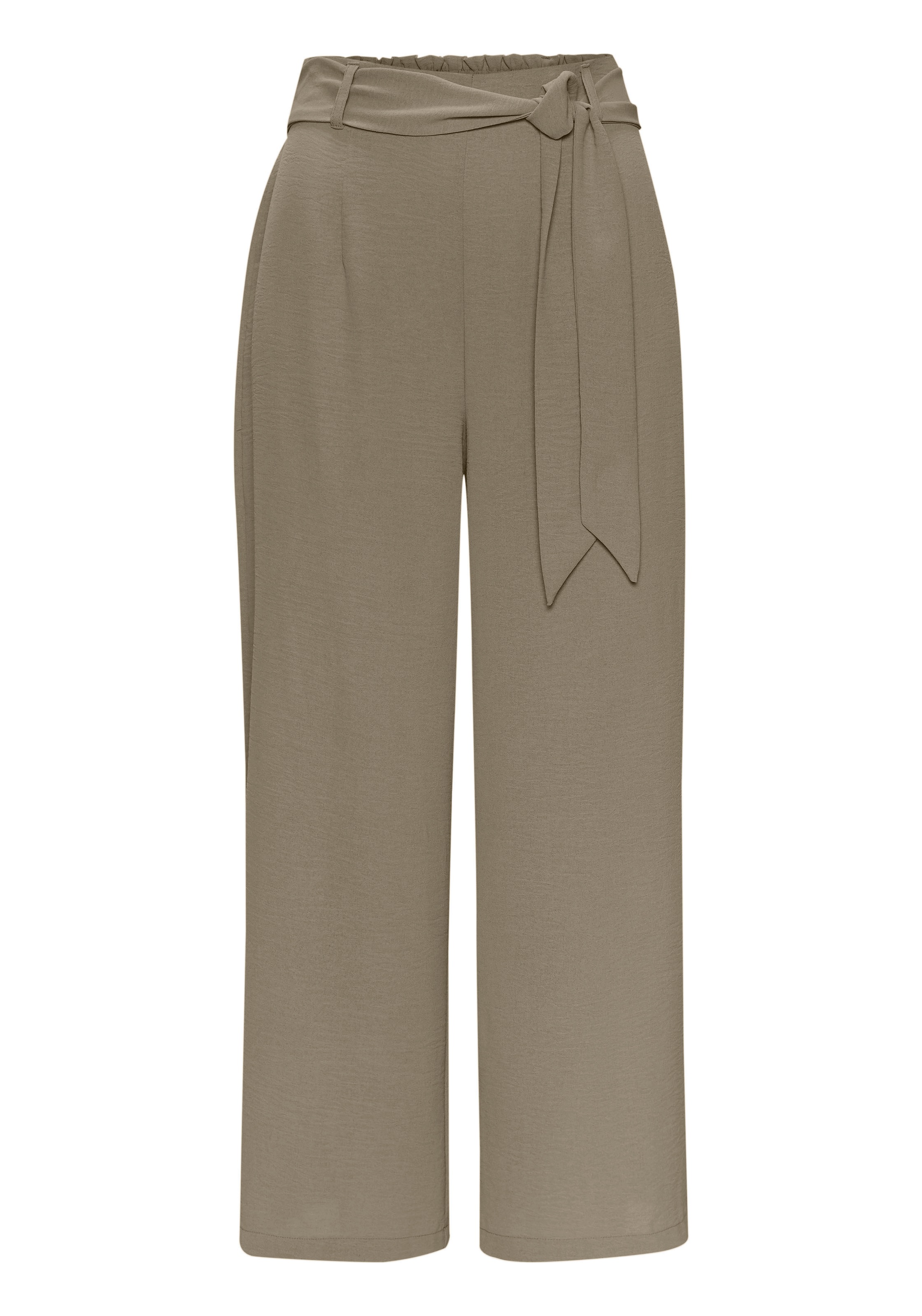 Vivance Schlupfhose, (mit Gürtel), mit elastischem Bund, Sommerhose, Basic