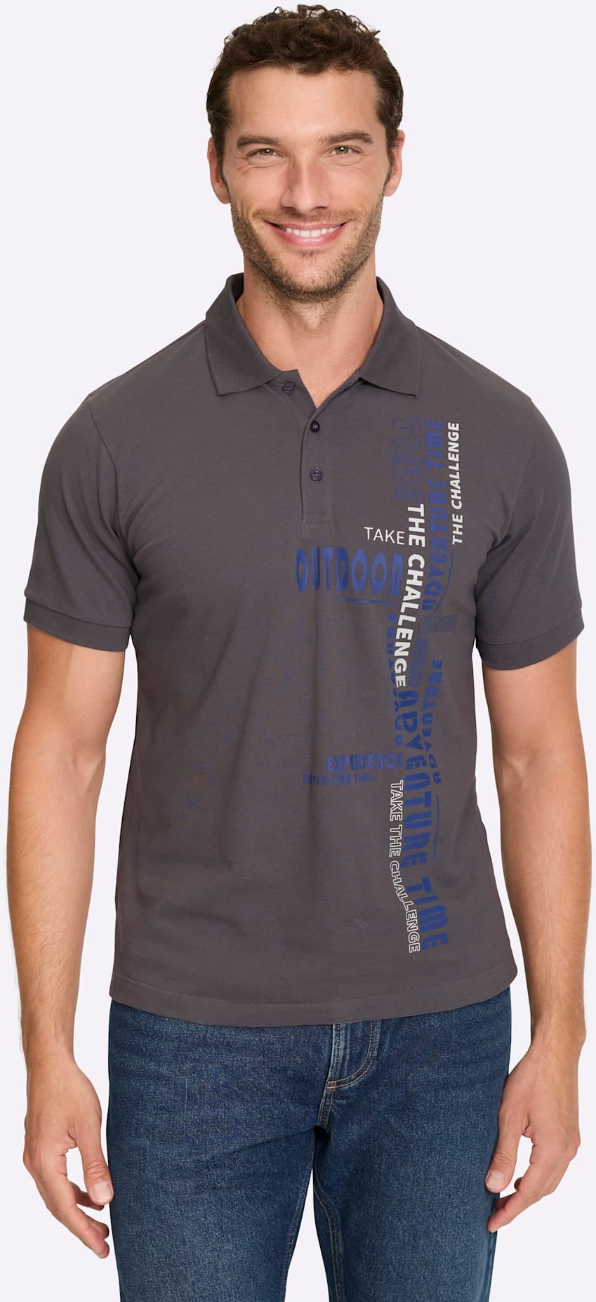 Catamaran Kurzarmshirt »Kurzarm-Poloshirt« 1 tlg.