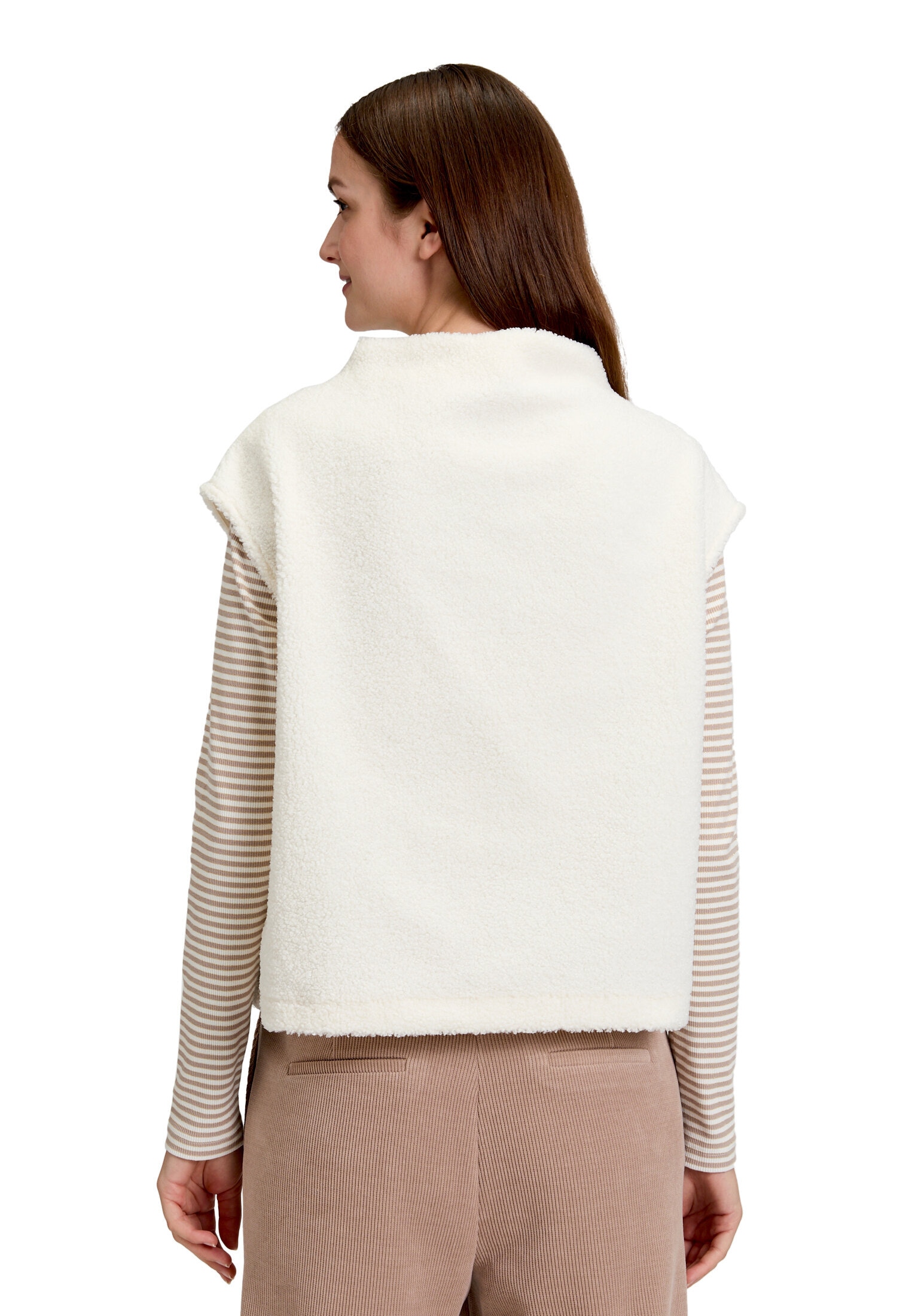 Betty&Co Shirttop »Sweatshirt mit Seitenschlitzen«