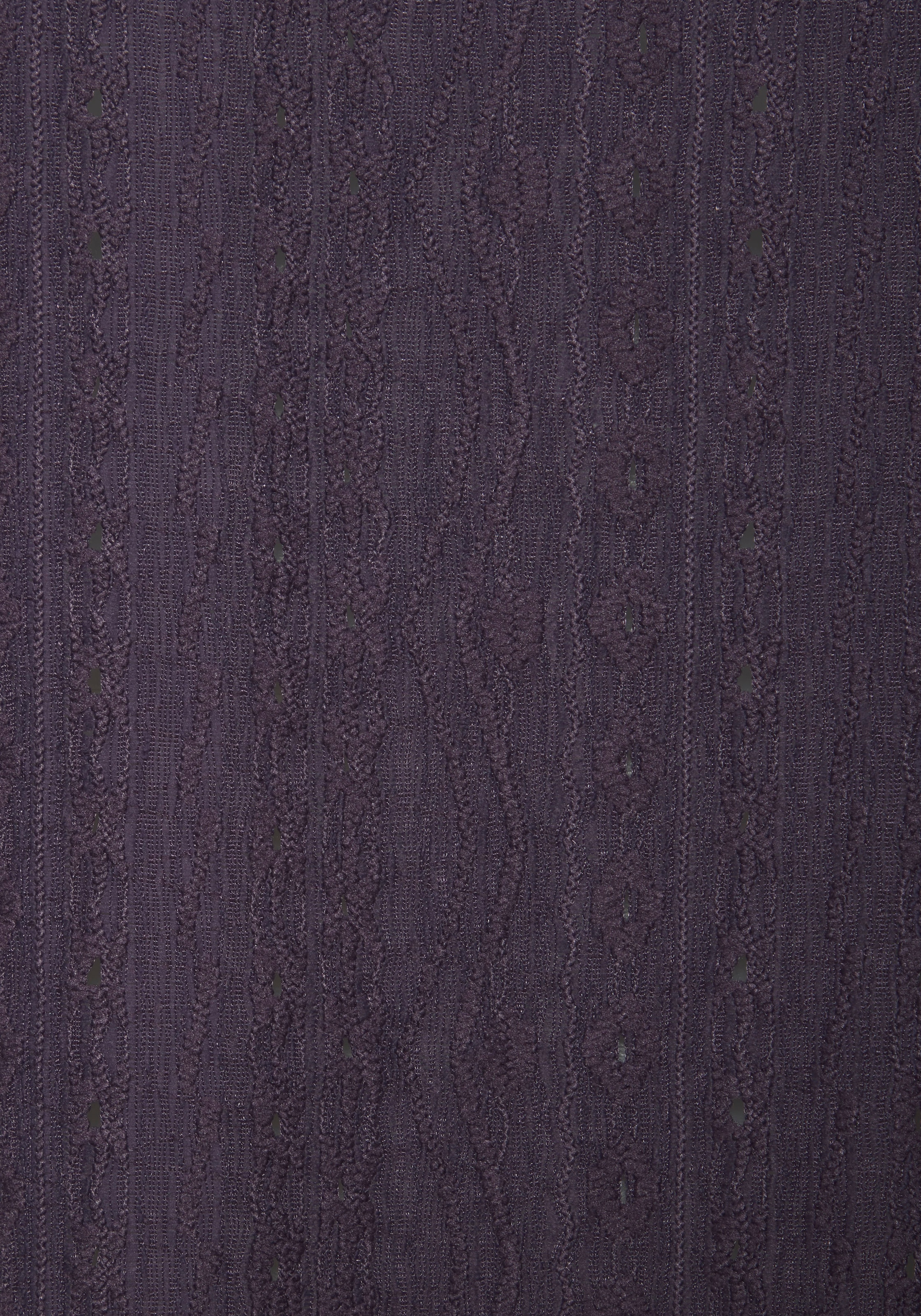 Vivance Kurzarmshirt »mit modischem Jacquard-Muster«, aus pflegeleichter Qualität