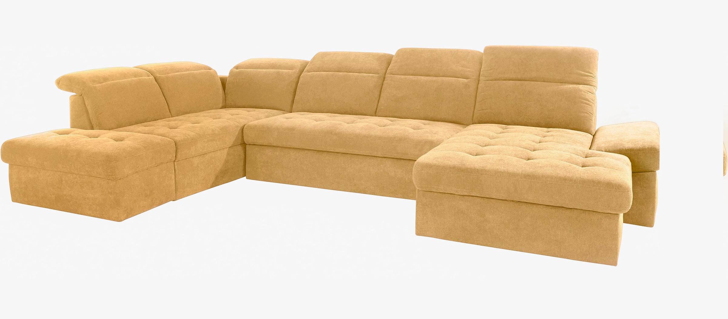 sit&more Wohnlandschaft »Stardust U-Form«, inklusive Kopfteilverstellung und Armlehnenfunktion