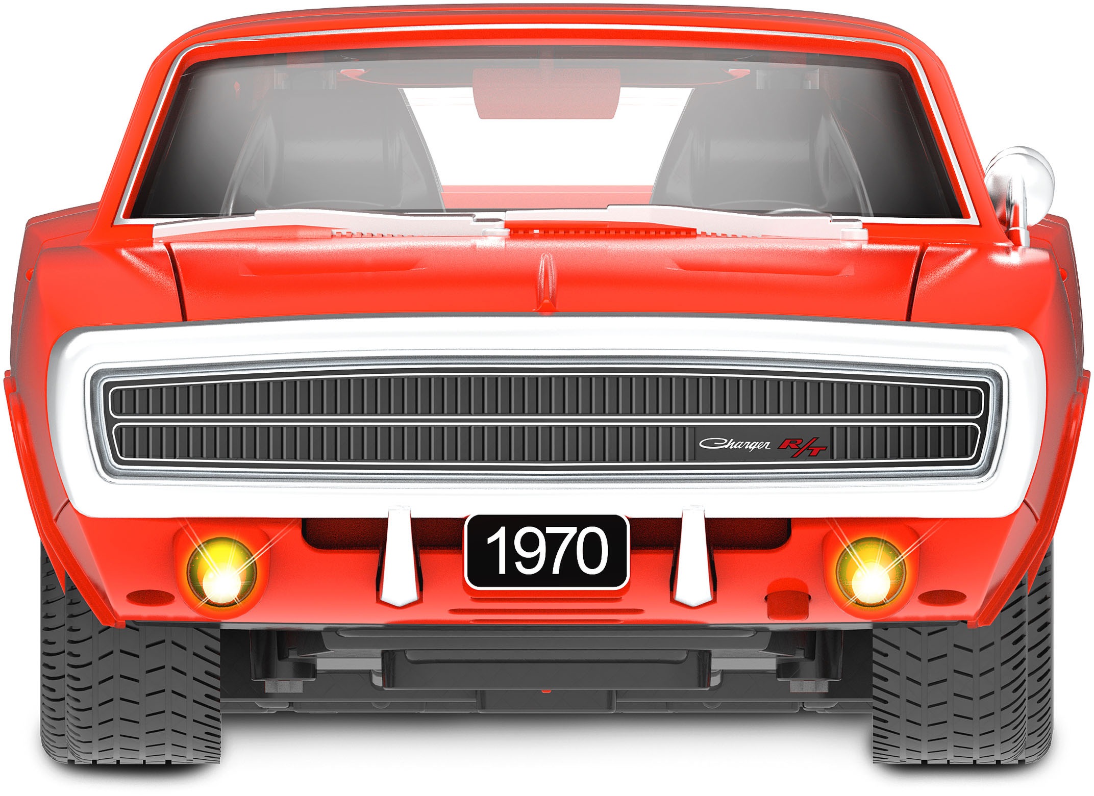 Jamara RC-Auto »Dodge Charger R/T 1970, 1:16, rot, 2,4GHz«, mit Licht und Sound