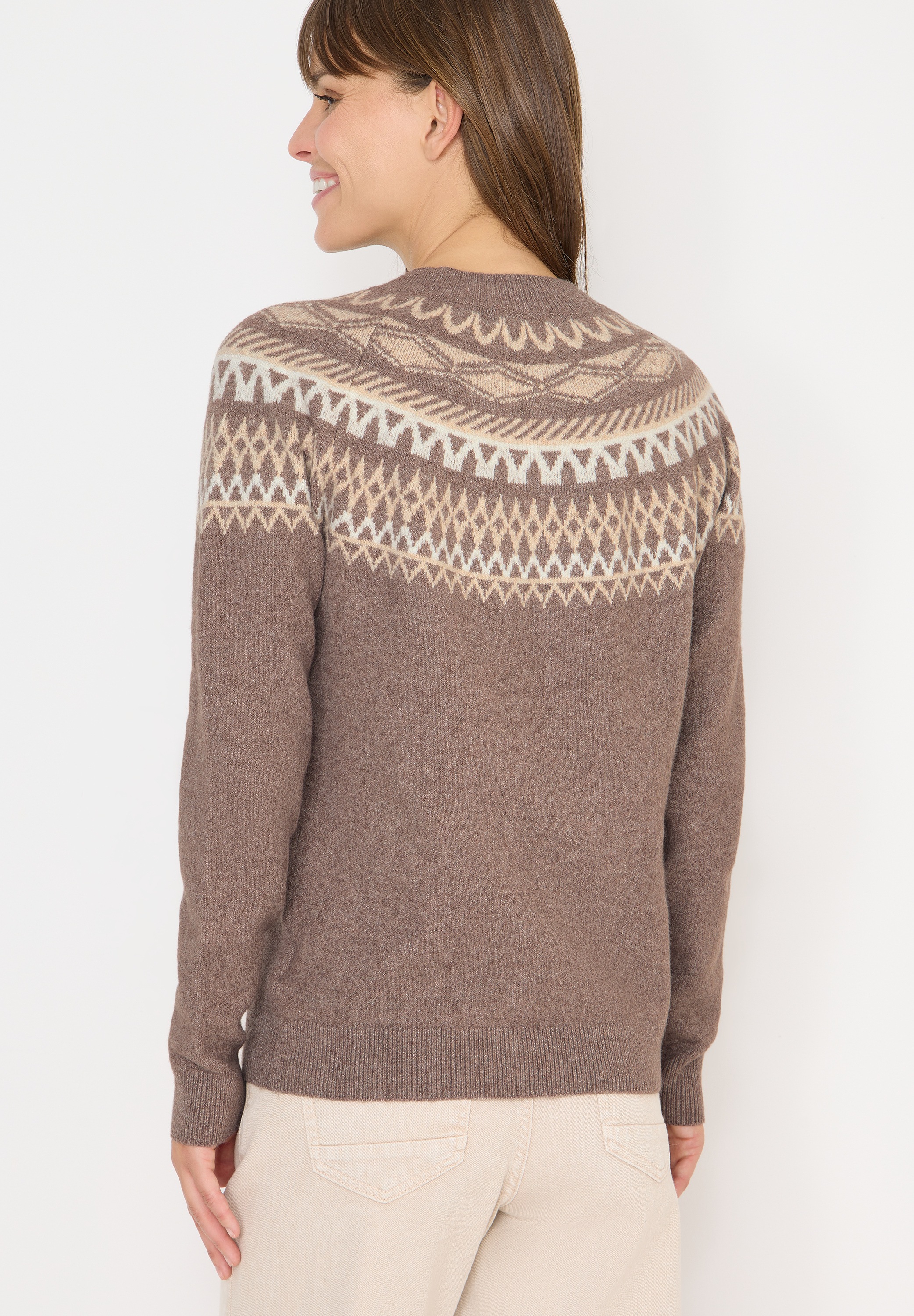 Cecil Strickpullover mit Norweger-Muster