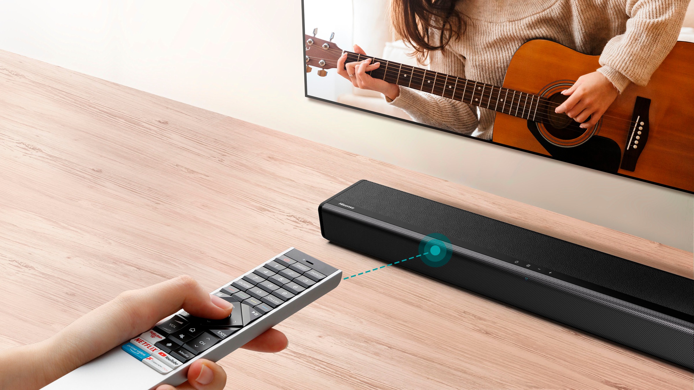 Hisense Soundbar »HS214 Home Theater System«, mit integriertem