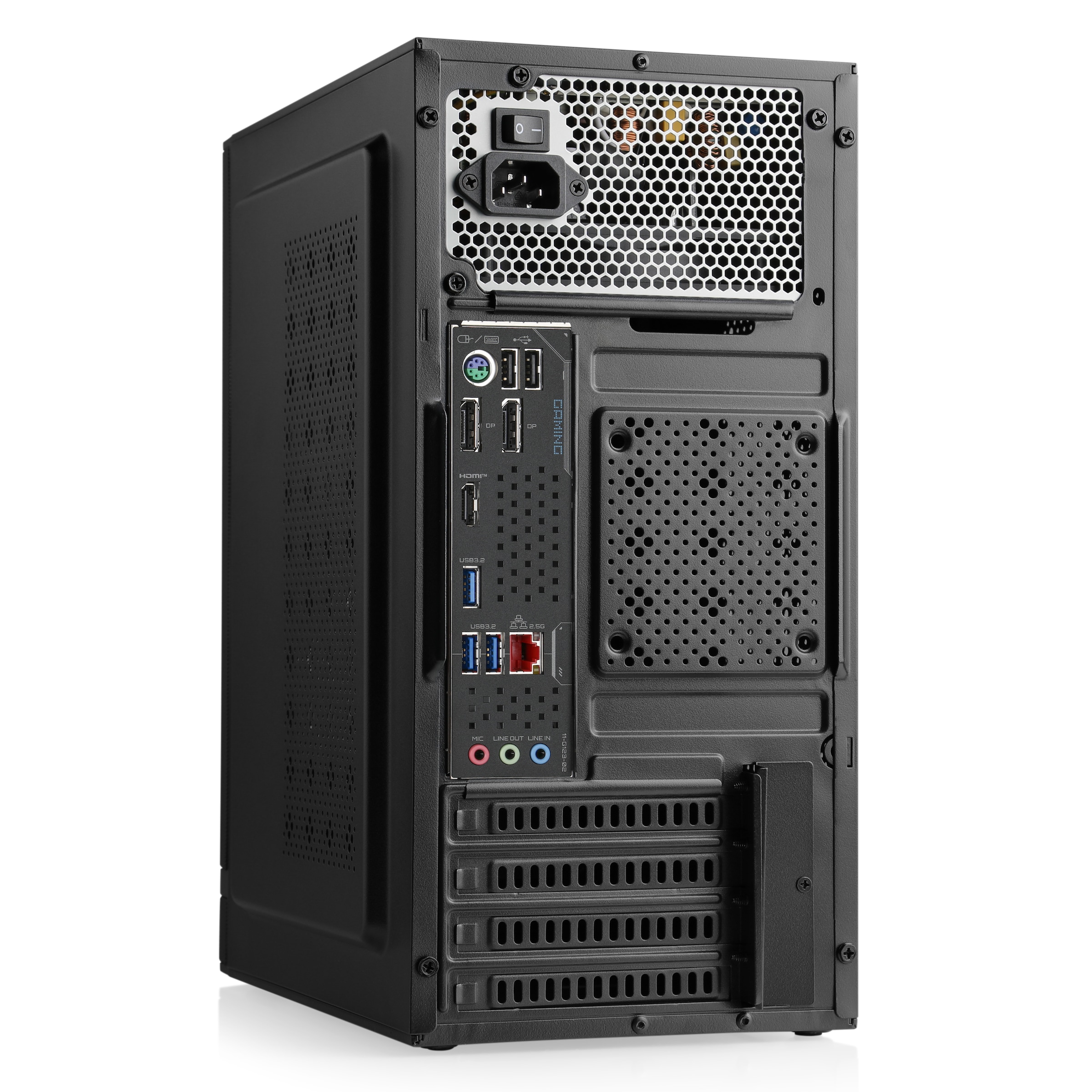 CSL Gaming-PC-Komplettsystem »Spectrum V25256W« 27 ″ Intel® Intel® Graphics, 4 Xe Cores 32 GB RAM 1.000 GB SSD
