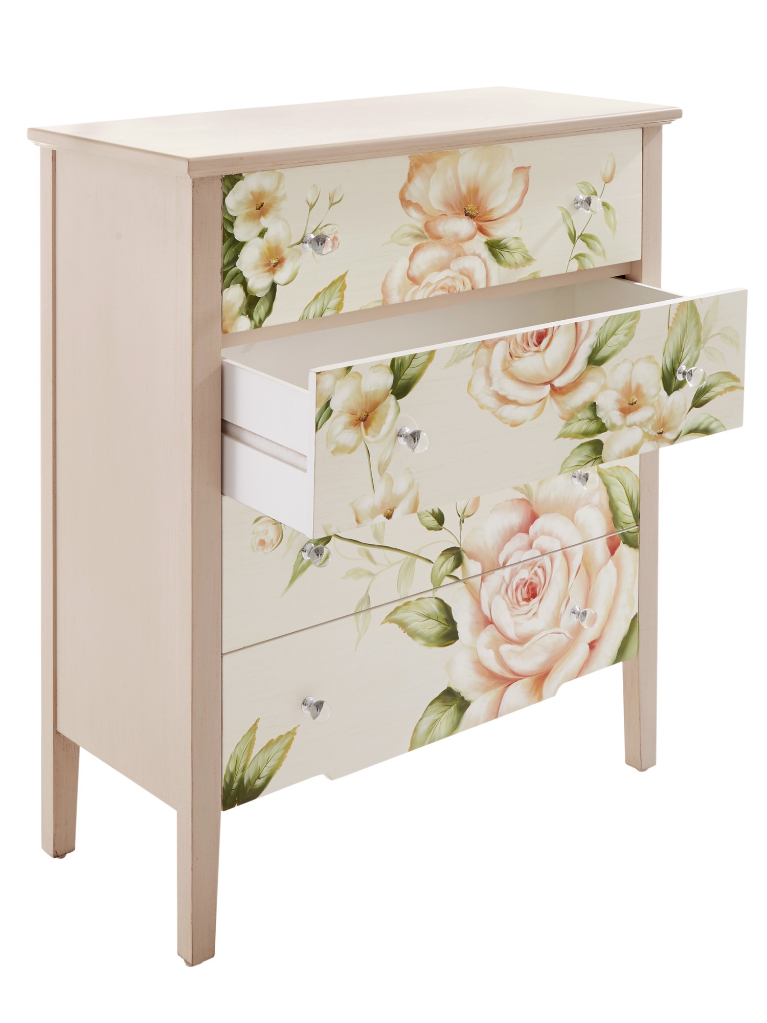 Beistellschrank Handbemalt