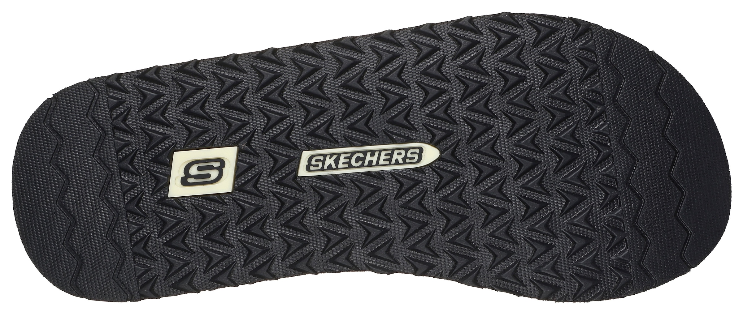 Skechers Zehentrenner »TANTRIC-FRITZ«, Sommerschuh, Schlappen, Poolslides, Badeschuh, mit weichem Zehensteg