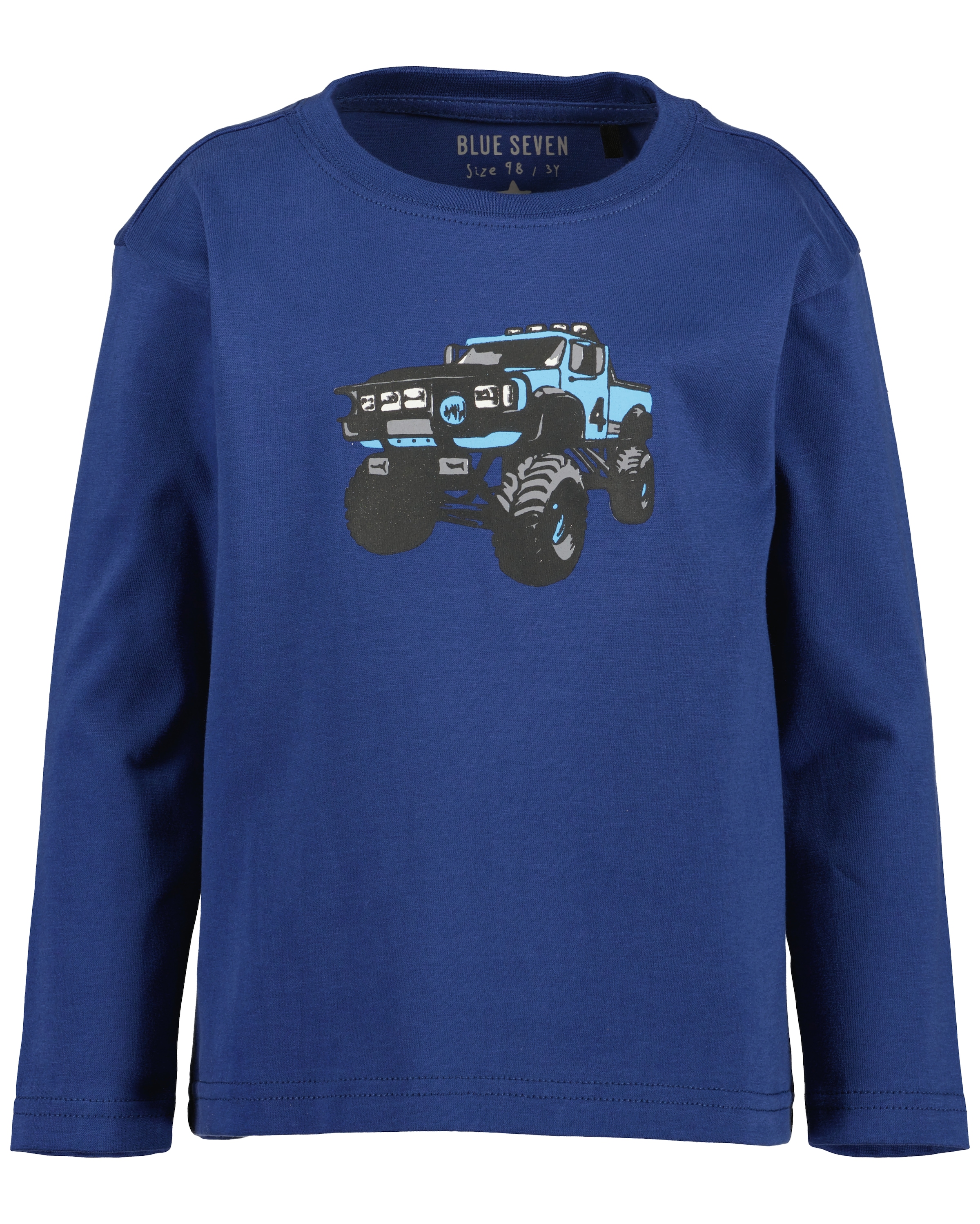 Blue Seven Langarmshirt, mit Frontmotiv oder im Ringel-Look