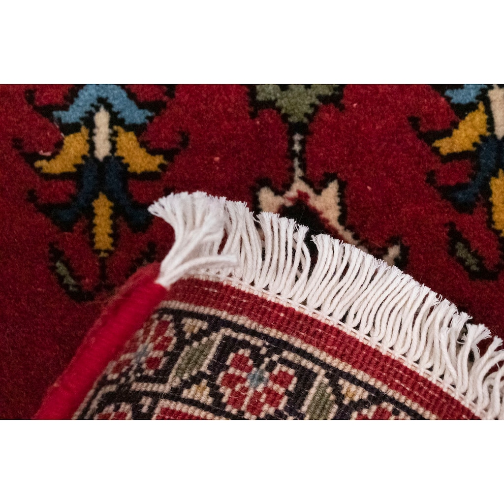 morgenland Wollteppich »Ardebil Teppich handgeknüpft rot«, quadratisch, handgeknüpft