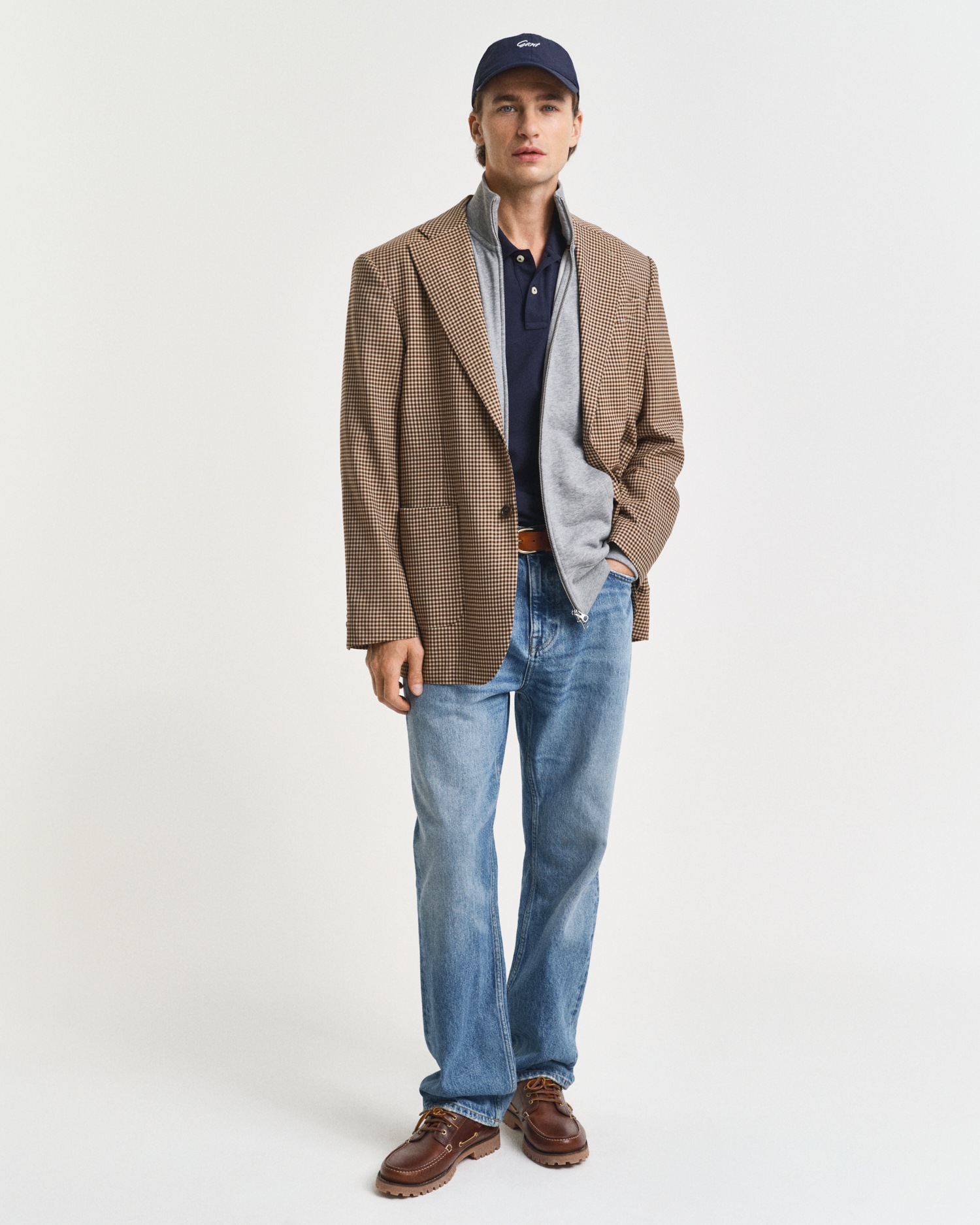 Gant Sweatjacke »REG SHIELD FULL ZIP SWEAT«, mit Logostickerei auf der Brust