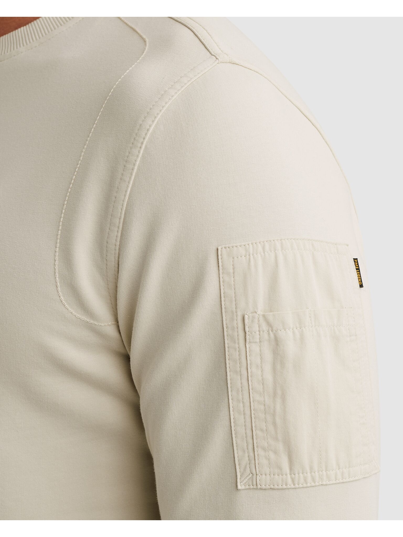 PME LEGEND Sweatshirt »Airstrip sweat«, mit Logo Stickerei
